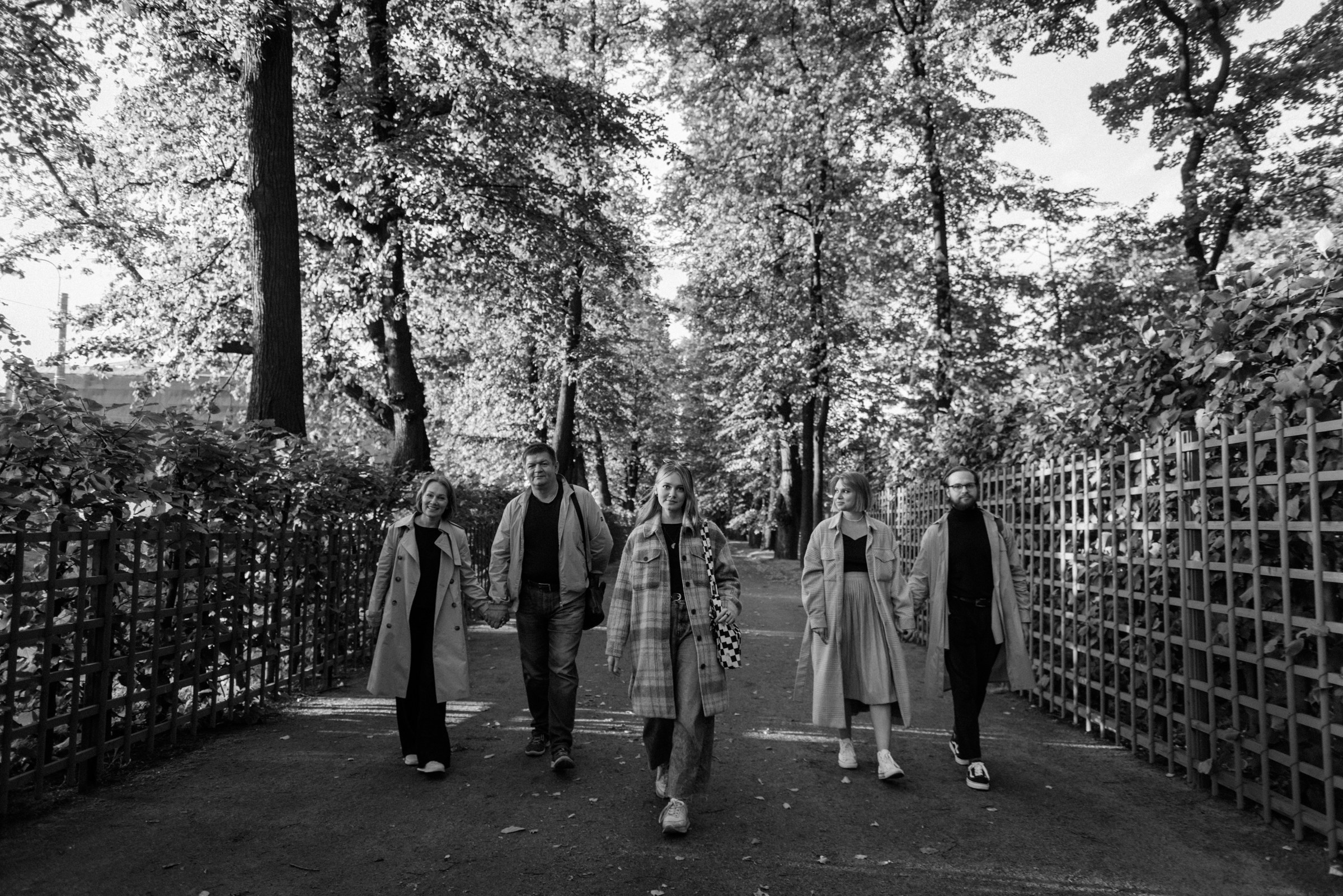 семейная фотосессия на улице