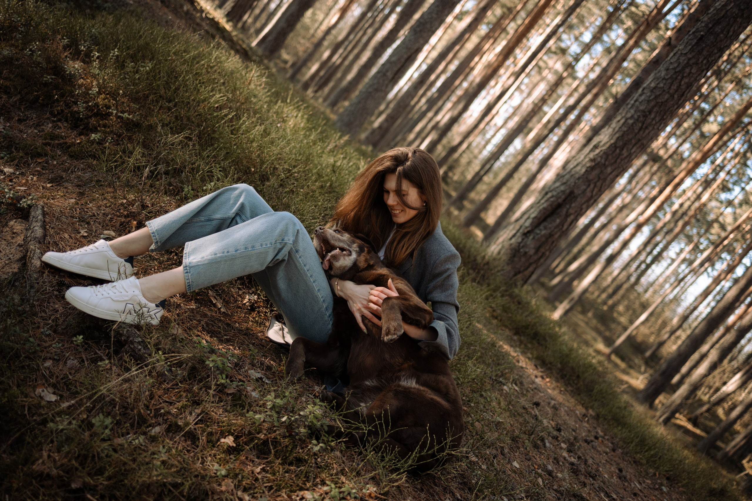 Оля и Питоня. Фотограф — Анималист | Санкт-Петербург