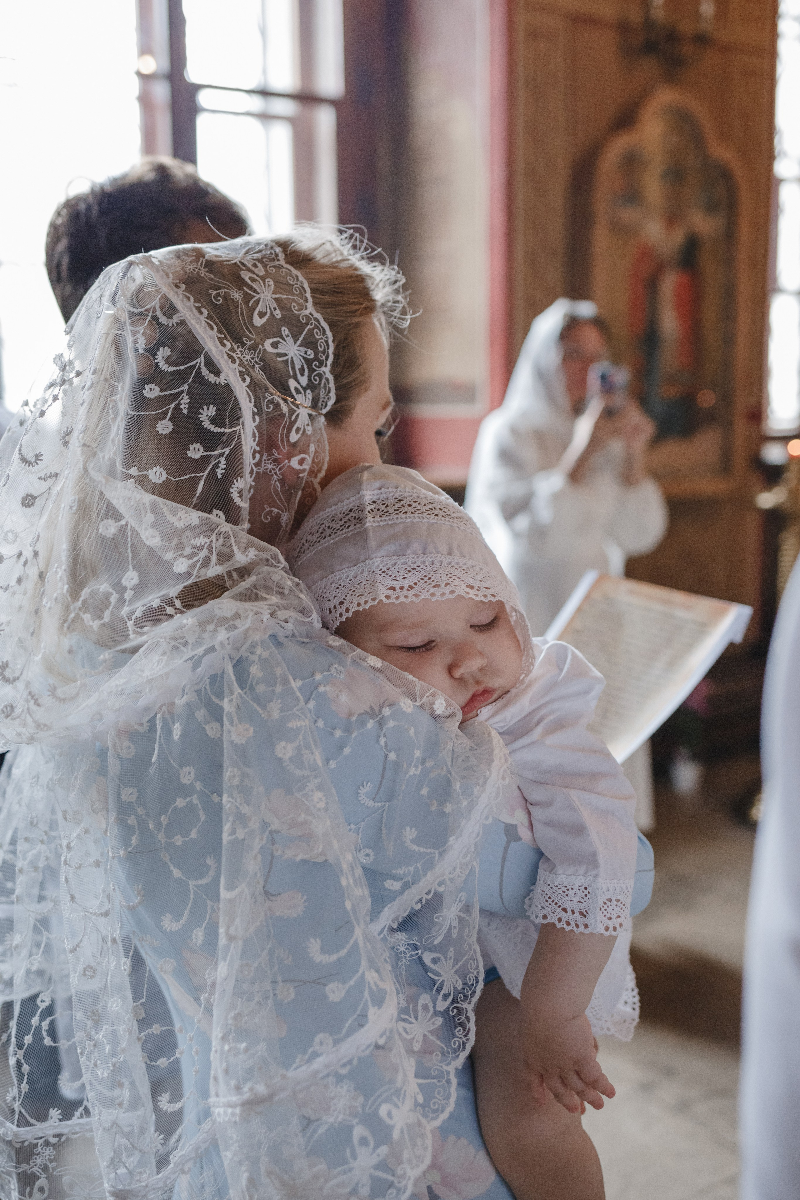 Крещение Кирилла. Семейный фотограф Николаева Ольга