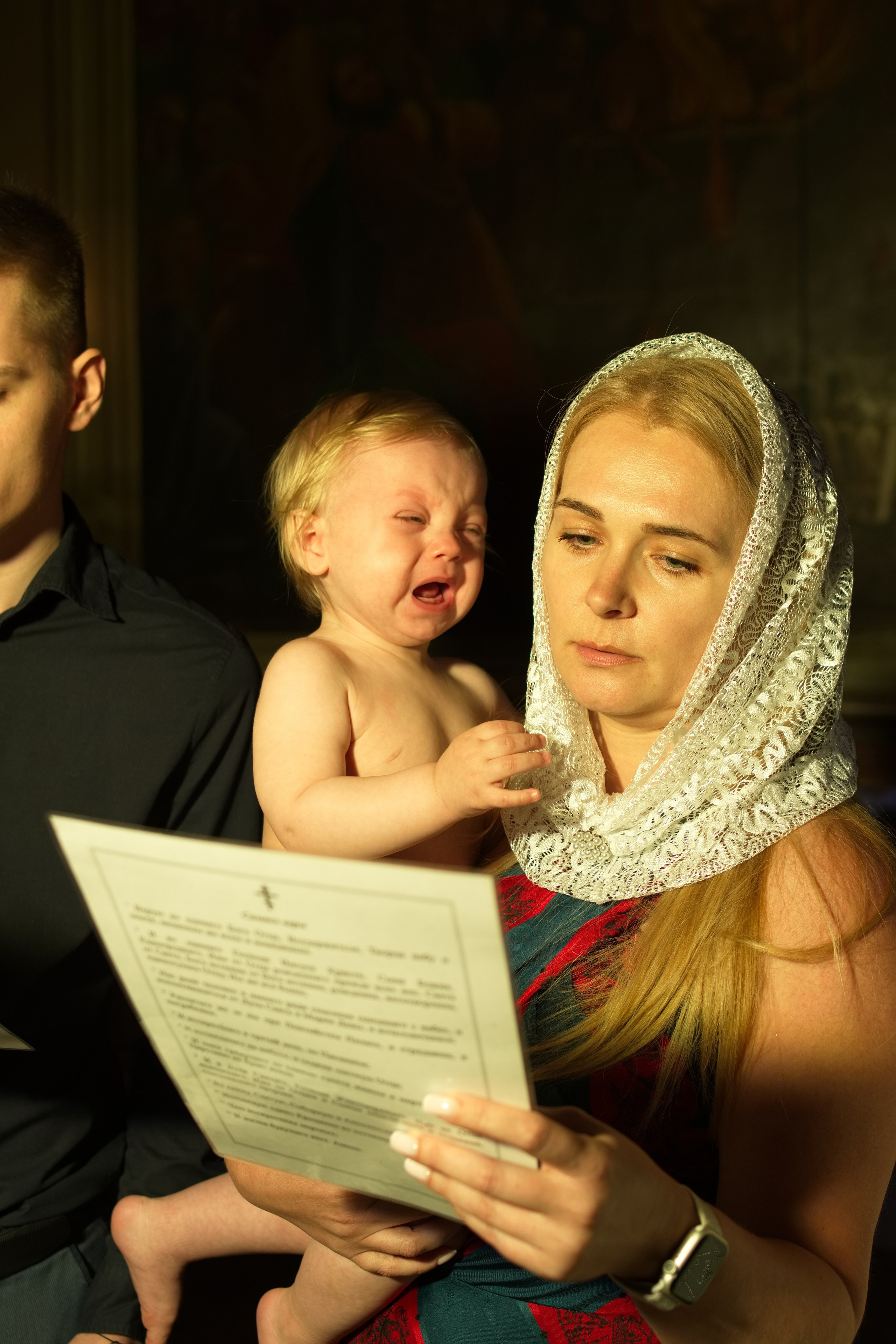 Крестины в Мячково. Семейный и детский фотограф Антон Зорин