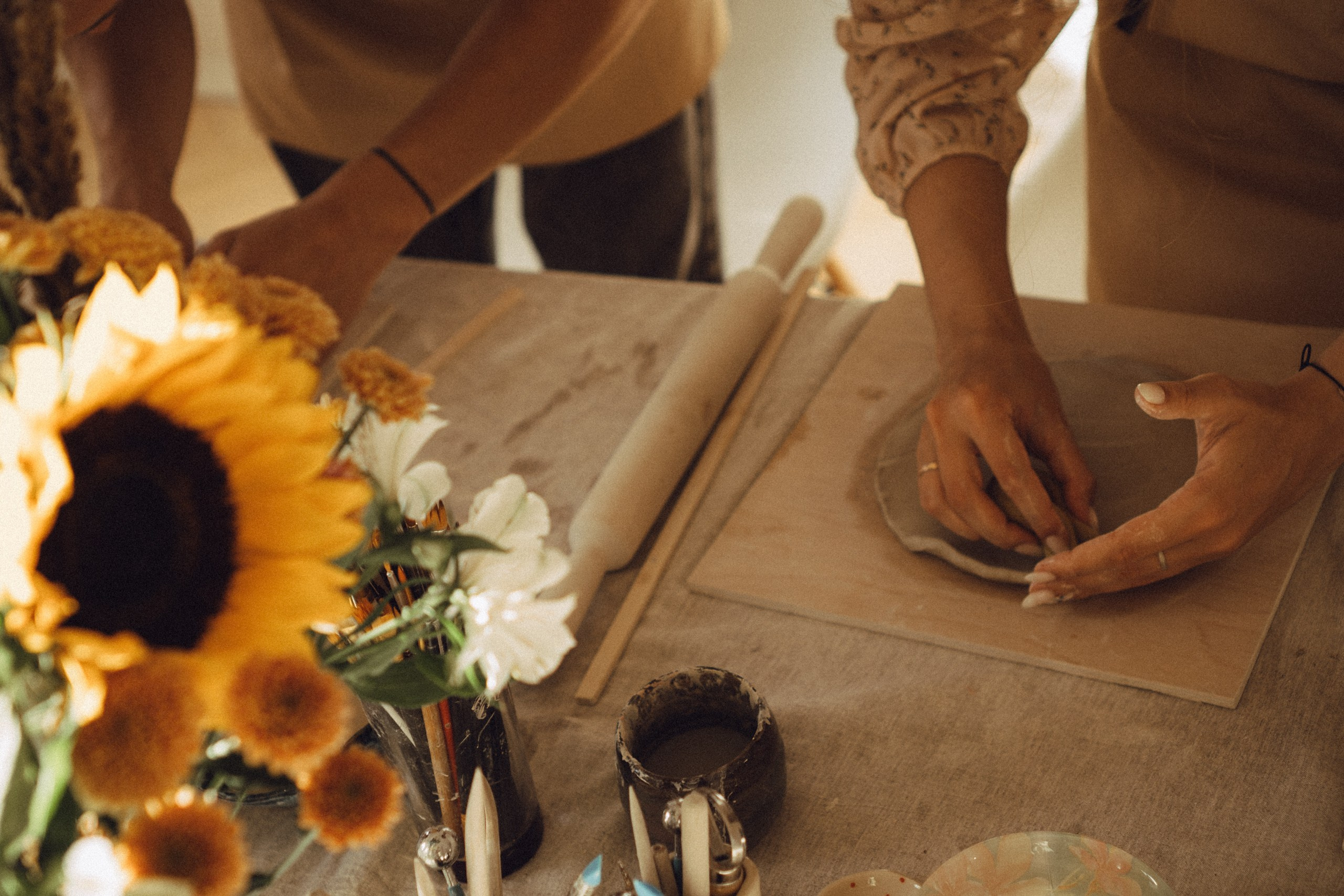 Любовь в студии лепки. Профессиональный фотограф, Санкт-Петербург — Виктория Богомолова