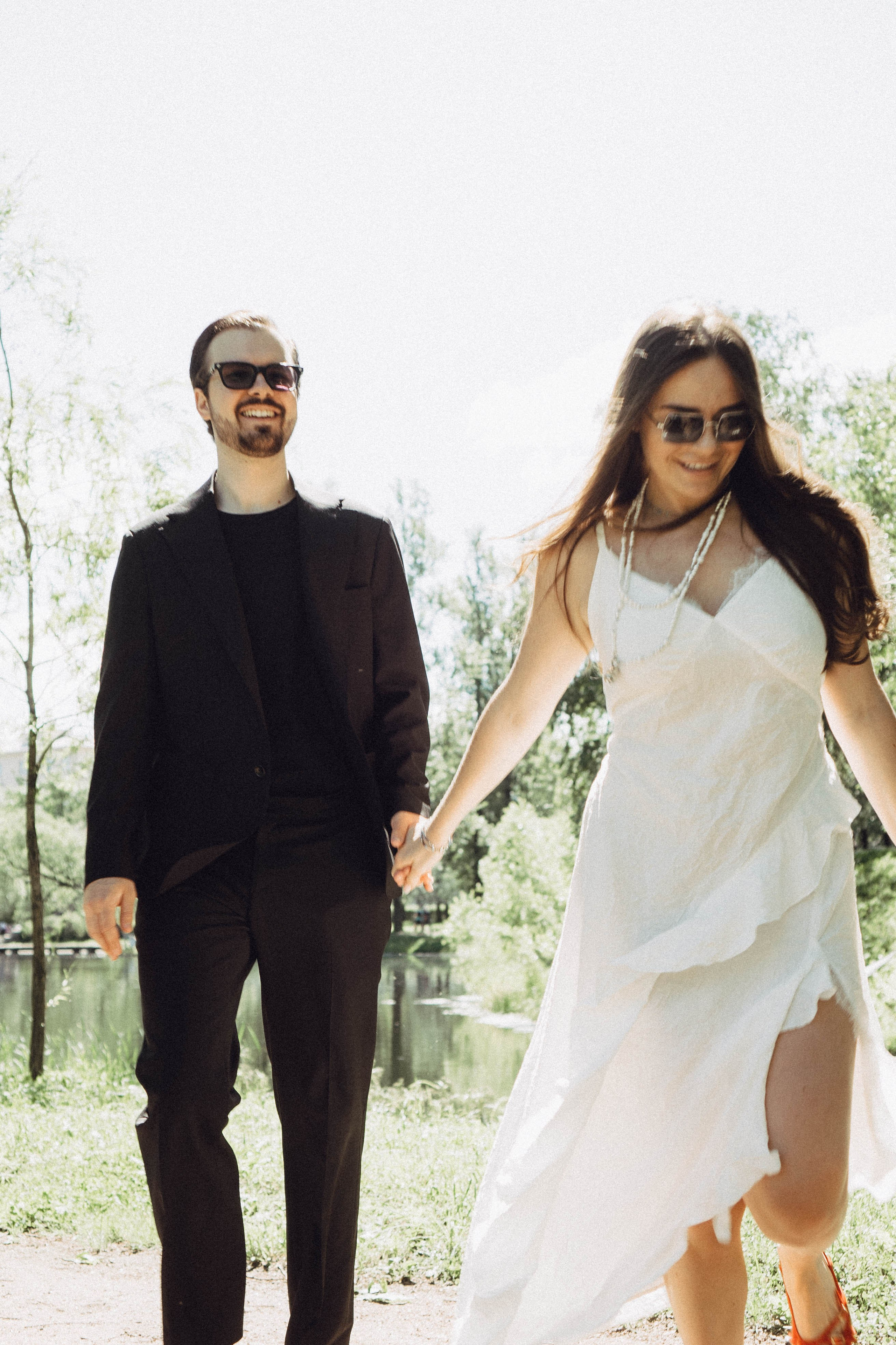 СВАДЕБНАЯ СЬЕМКА В ПАРКЕ ПОБЕДЫ И ПРОГУЛКА ПО МОСКОВСКОМУ ПРОСПЕКТУ. Профессиональный фотограф, Санкт-Петербург — Виктория Богомолова