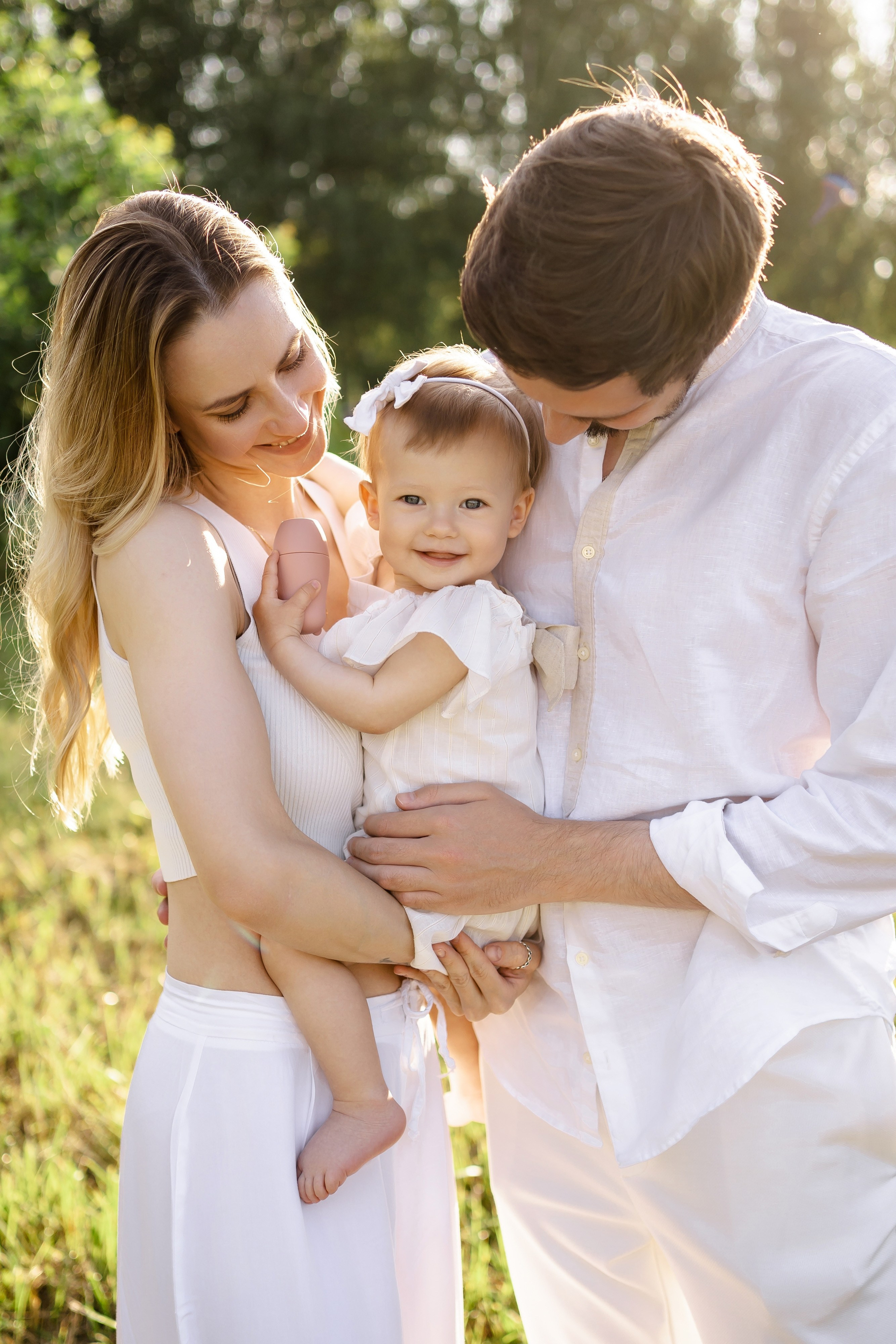 Олеся, Денис и Даниэла. Свадебный фотограф в Москве Яна Деньгина