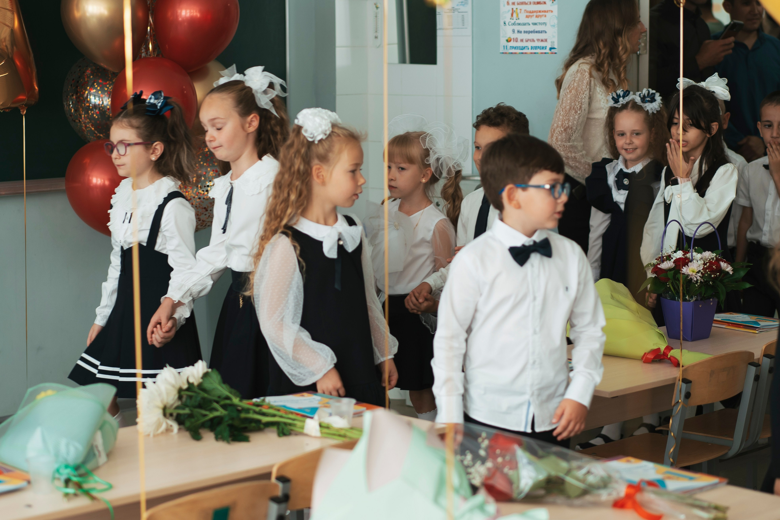 Репортаж: первый раз в 1 класс. Brand photographer