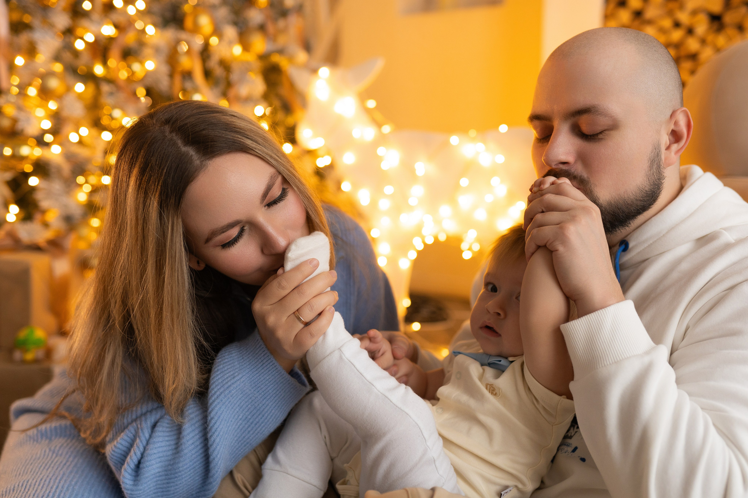 Ника, Влад и Илюша. Свадебный фотограф в Москве Анна Полушина