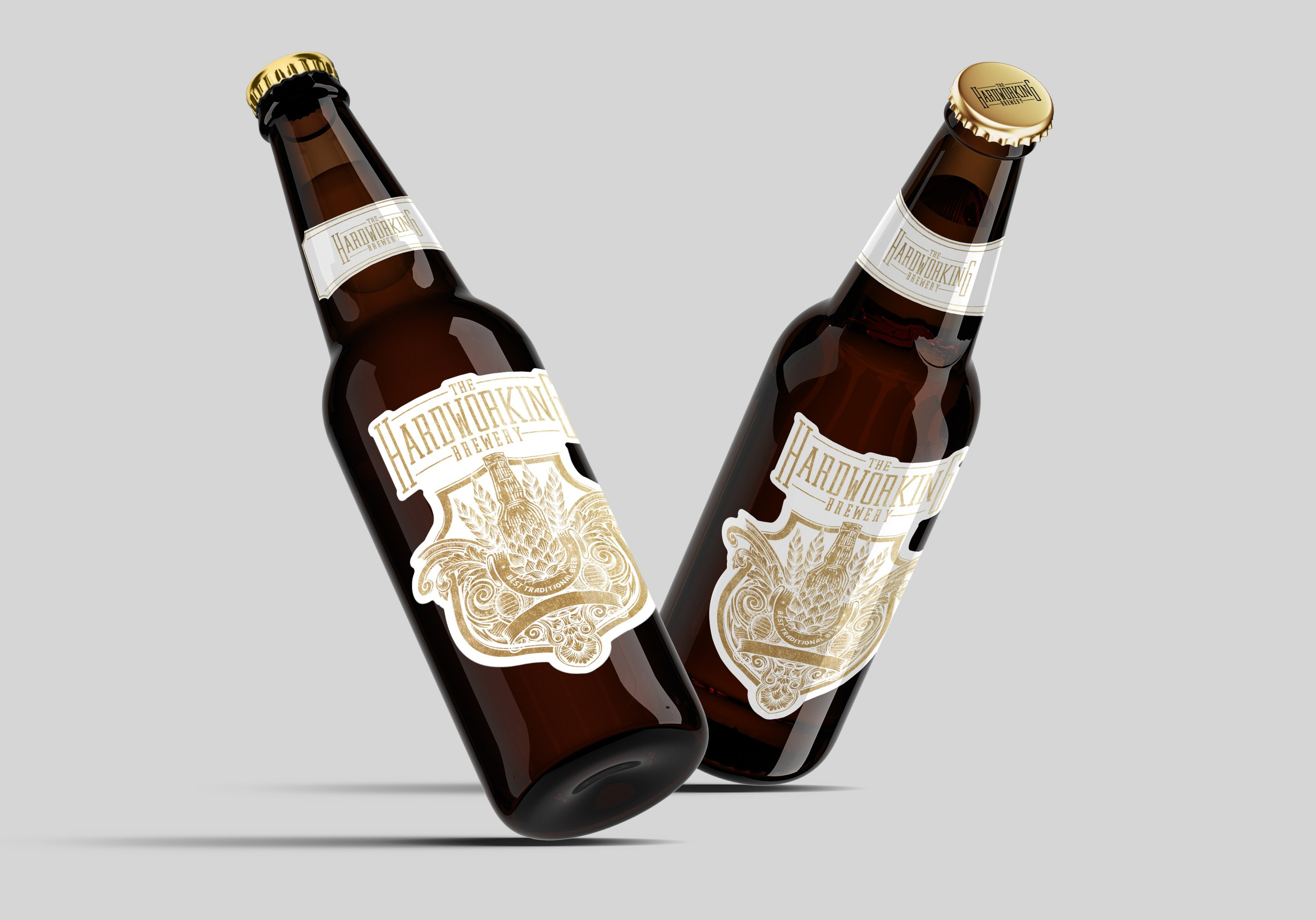 Пивоварня HARDWORKING. MoshaDesign