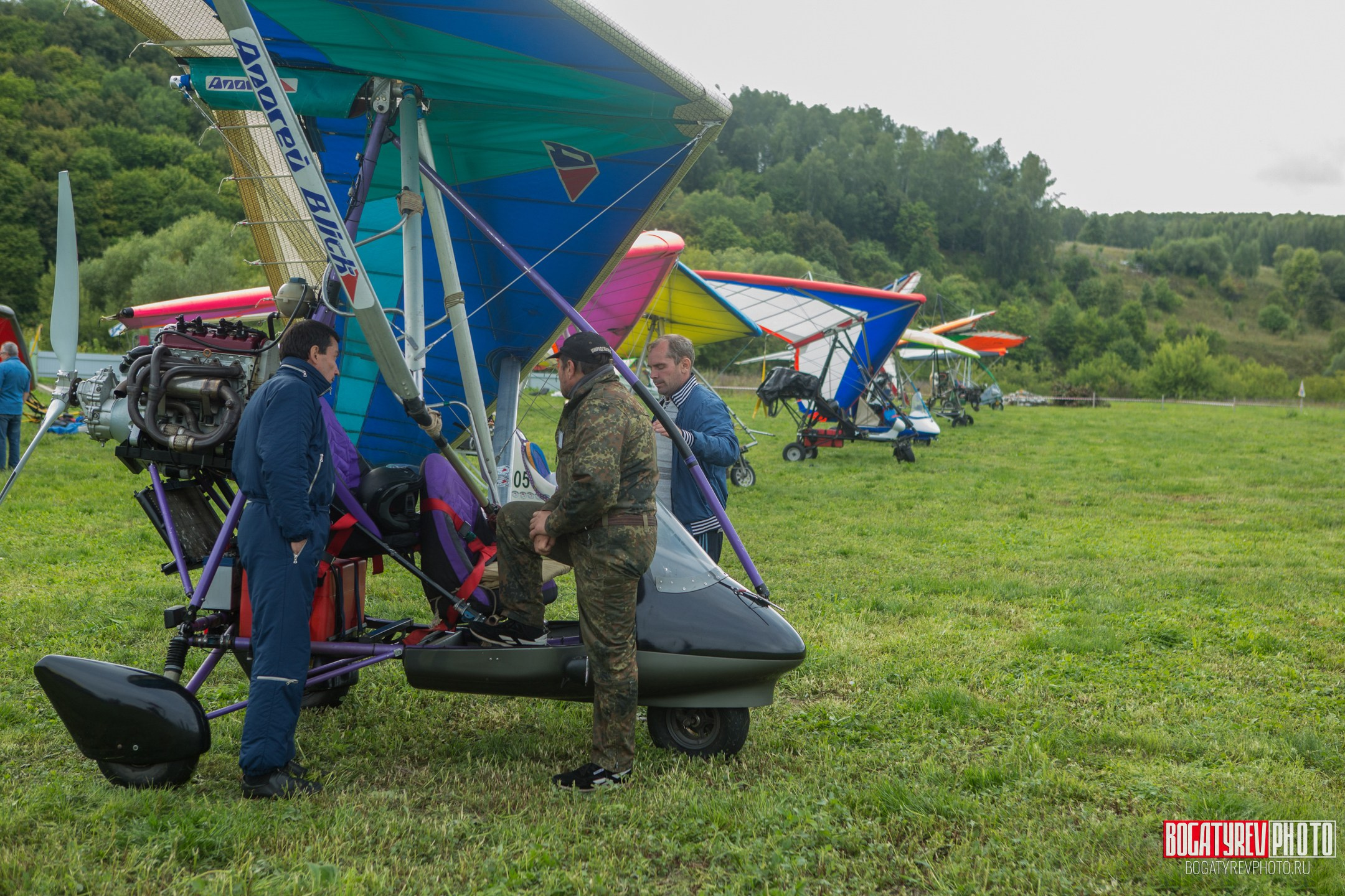 VII международный слёт Содружества любителей одноместных дельталётов МикроДельтОSS-2019. Профессиональный фотограф в Мценске и Орловской области