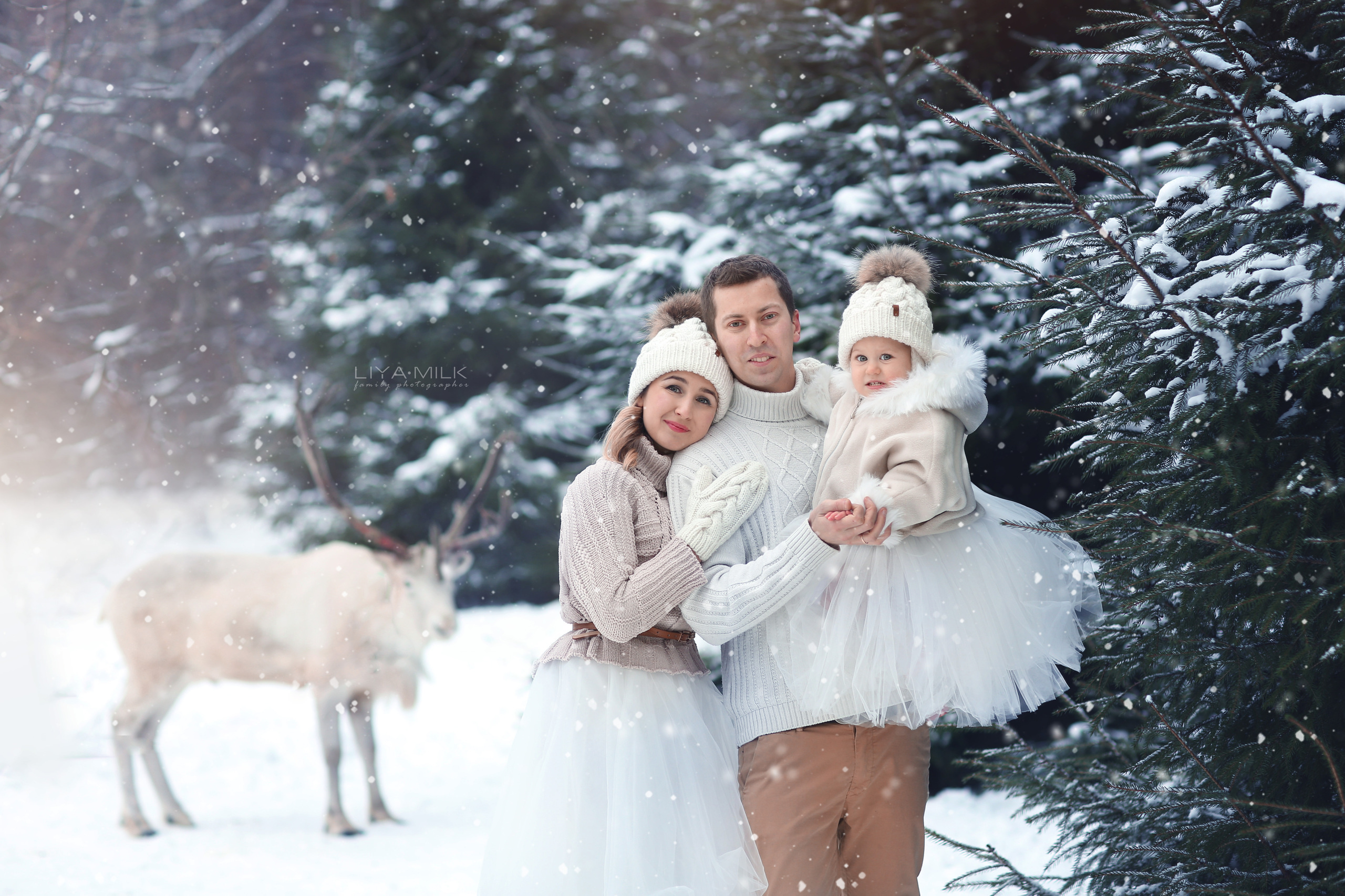 Фотосессии с оленями. Фотограф Лия Милк | Москва, Подмосковье