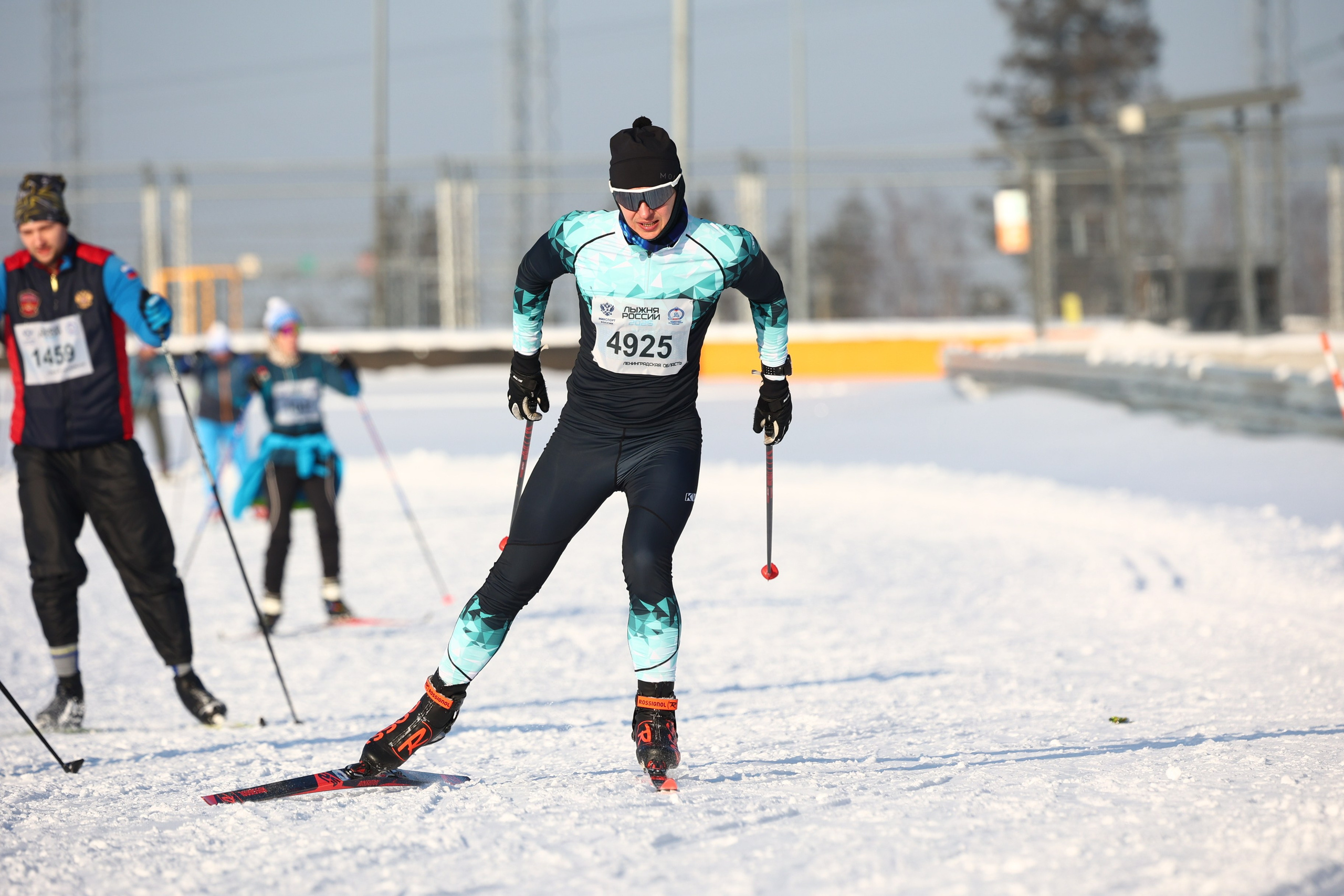 Лыжня России Игора Драйв 2025. Спортивный фотограф в Санкт-Петербурге Илья Vacool