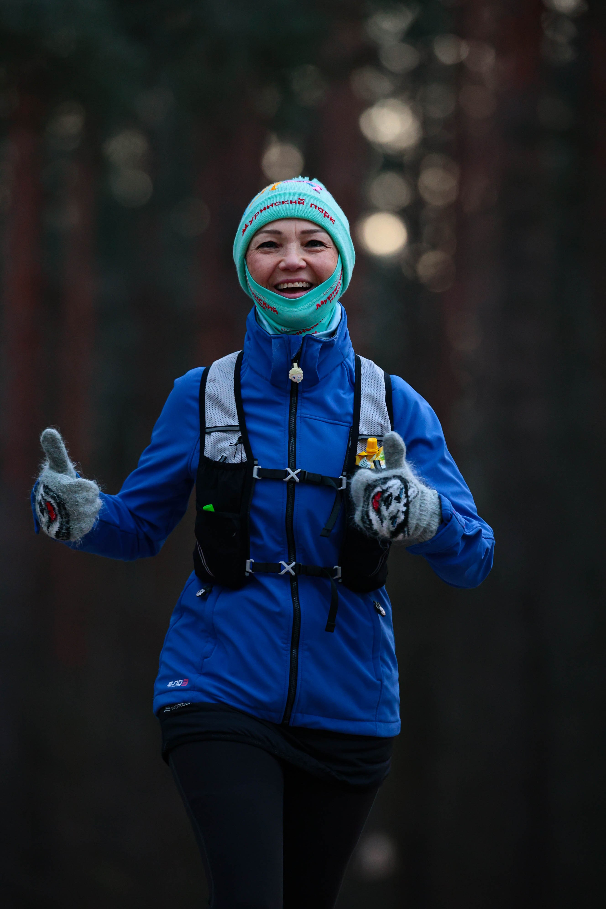 Новогодний марафон «Sosnovka Horse» 2025. Спортивный фотограф в Санкт-Петербурге Илья Vacool