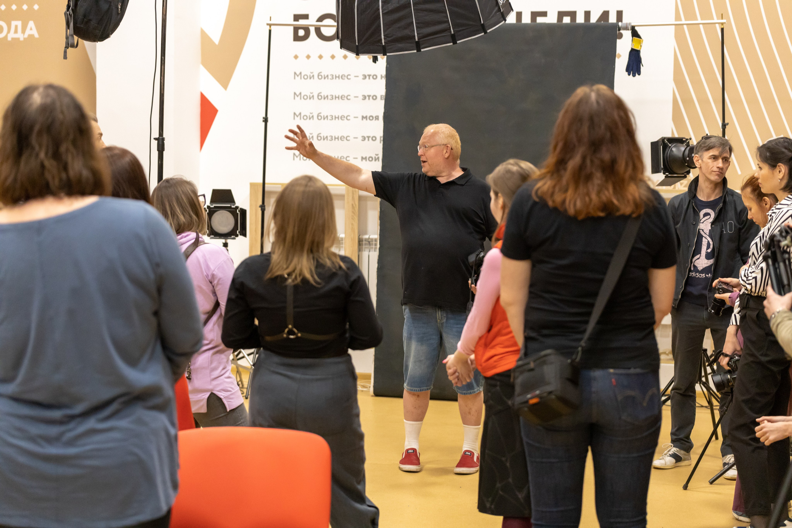 Репортаж для Мой Бизнес — Мастеркласс Павла Ребанда. Фотограф в Туле Крупский АнДРей. Фотостудия «КАДР71» в Туле