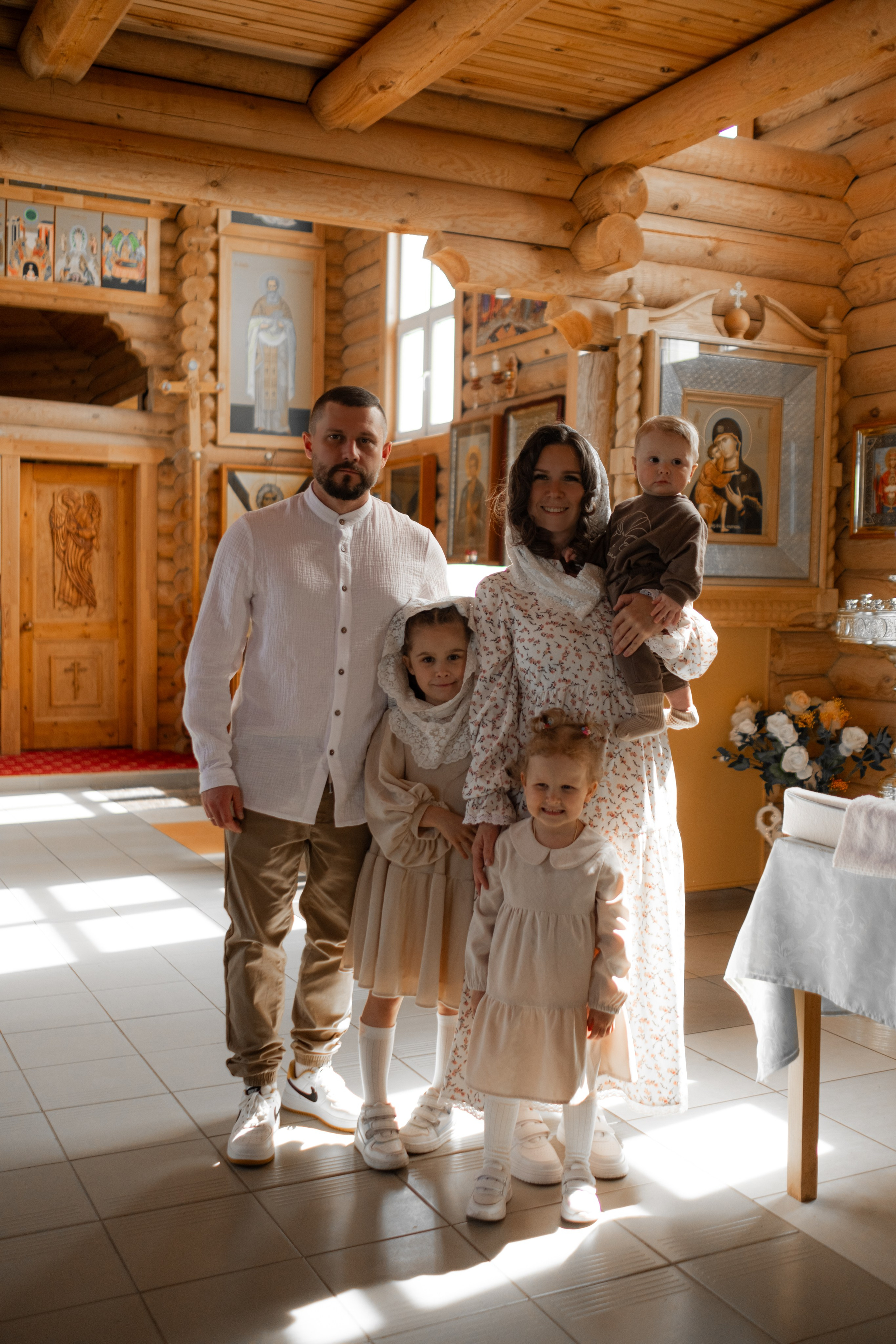 Крещение Максима. Семейный фотограф в Санкт-Петербурге Дарья Косянчук