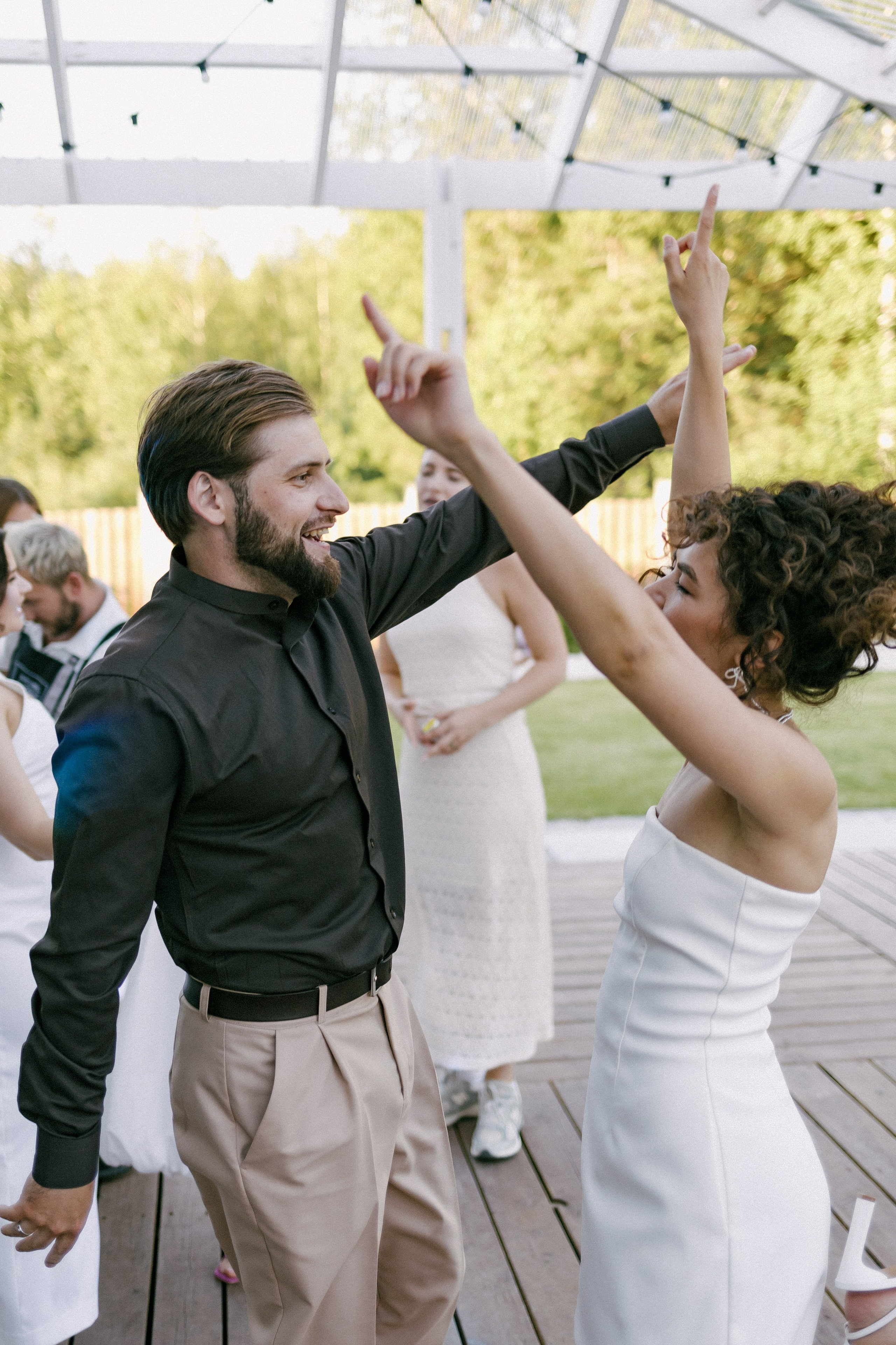 Плюс тридцать градусов на лужайке. Фотограф Андрей Куськало