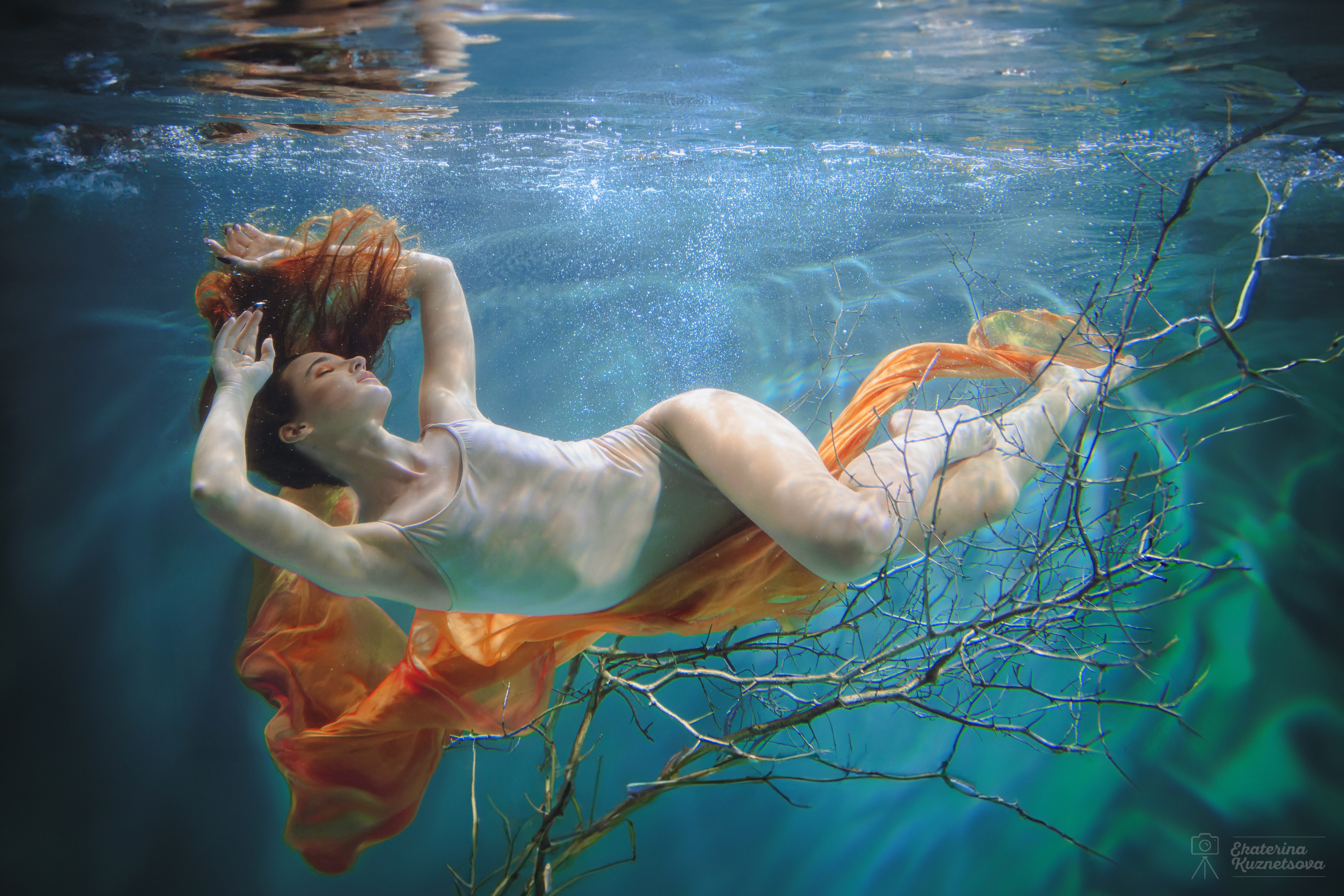 Подводная фотосессия