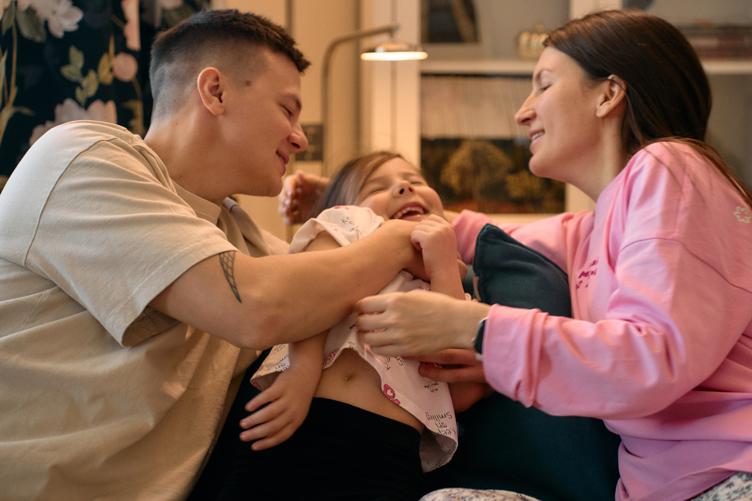 Дома у семьи Дутчак. Женский фотограф в Самаре Дарья Ильина
