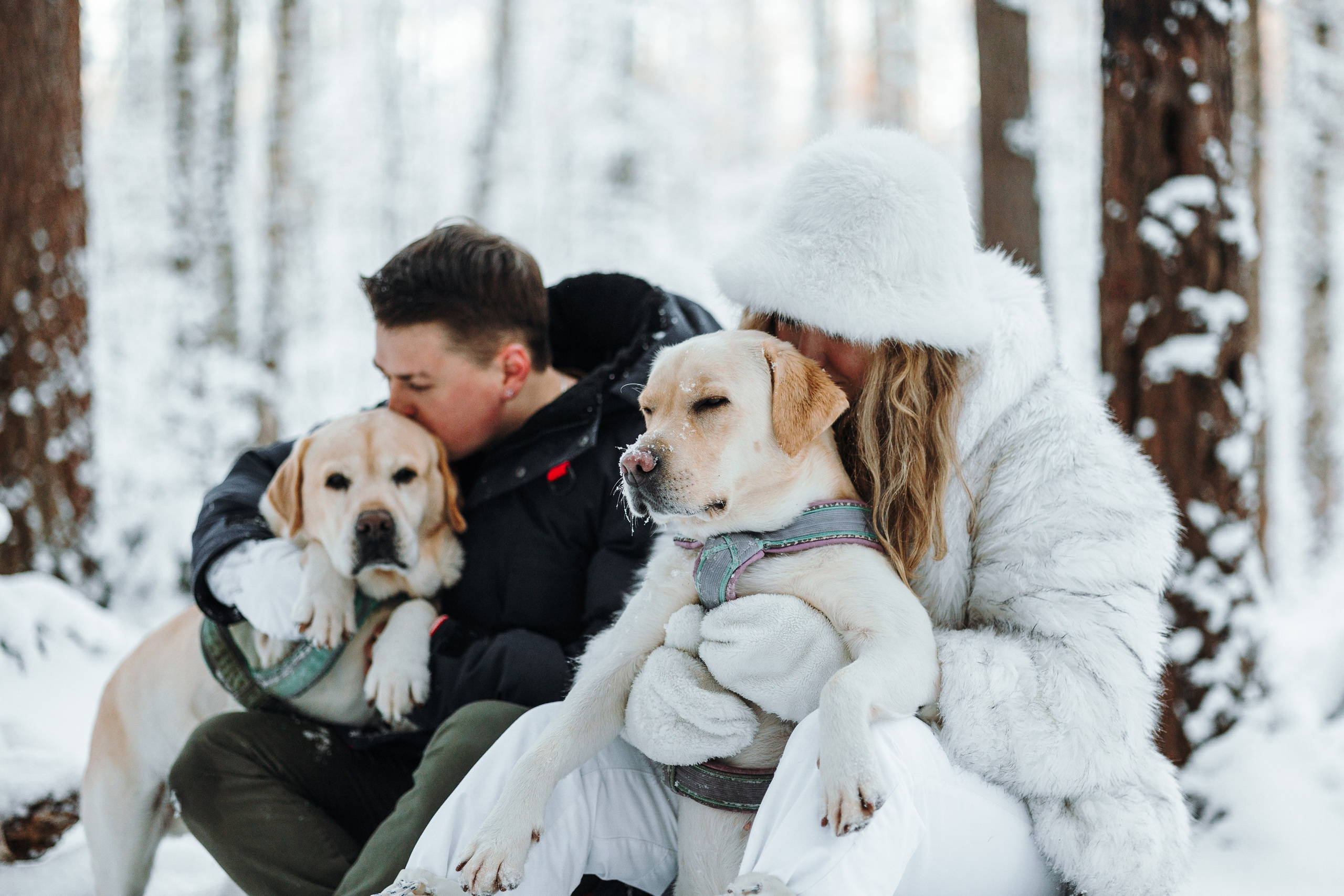 Ребята и их хвостатая семейка. Фотограф — Анималист | Санкт-Петербург