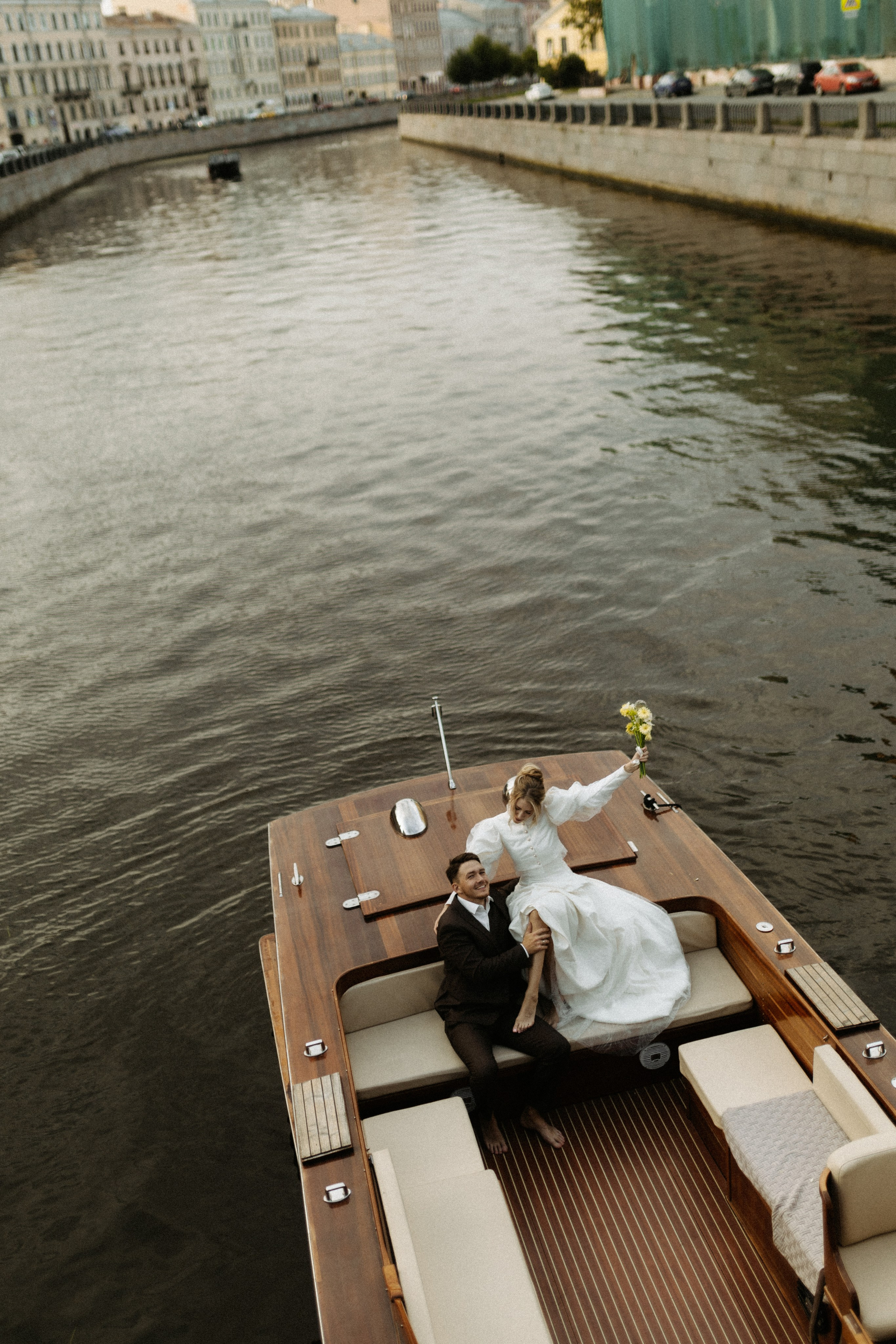 На катере. Фотограф в Санкт-Петербурге