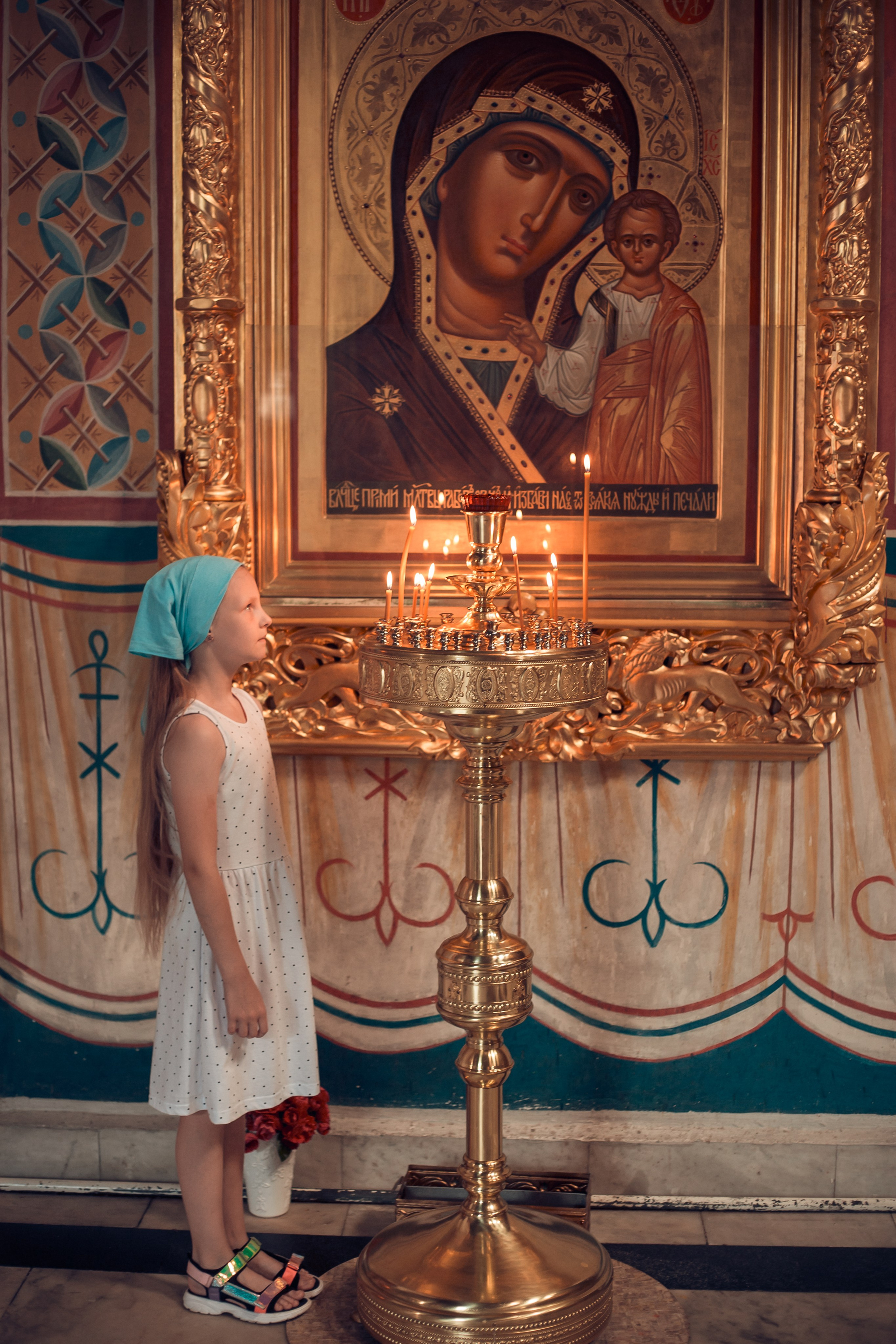 Крещение Татьяны в Свято-Троицком кафедральном соборе Калуги