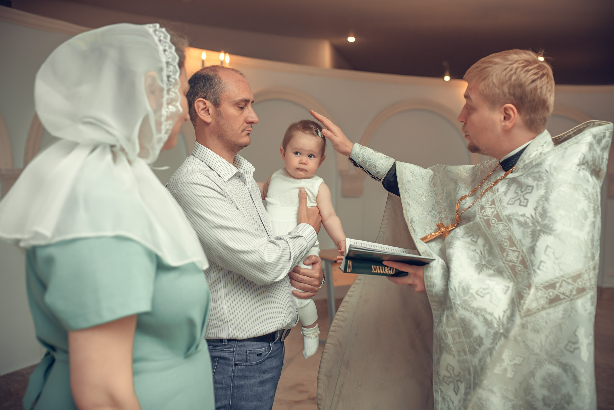 Таинство Крещения. Елизавета. Фотографии. Фотограф Стеценко Наталия. Одинцово, Москва, Московская область