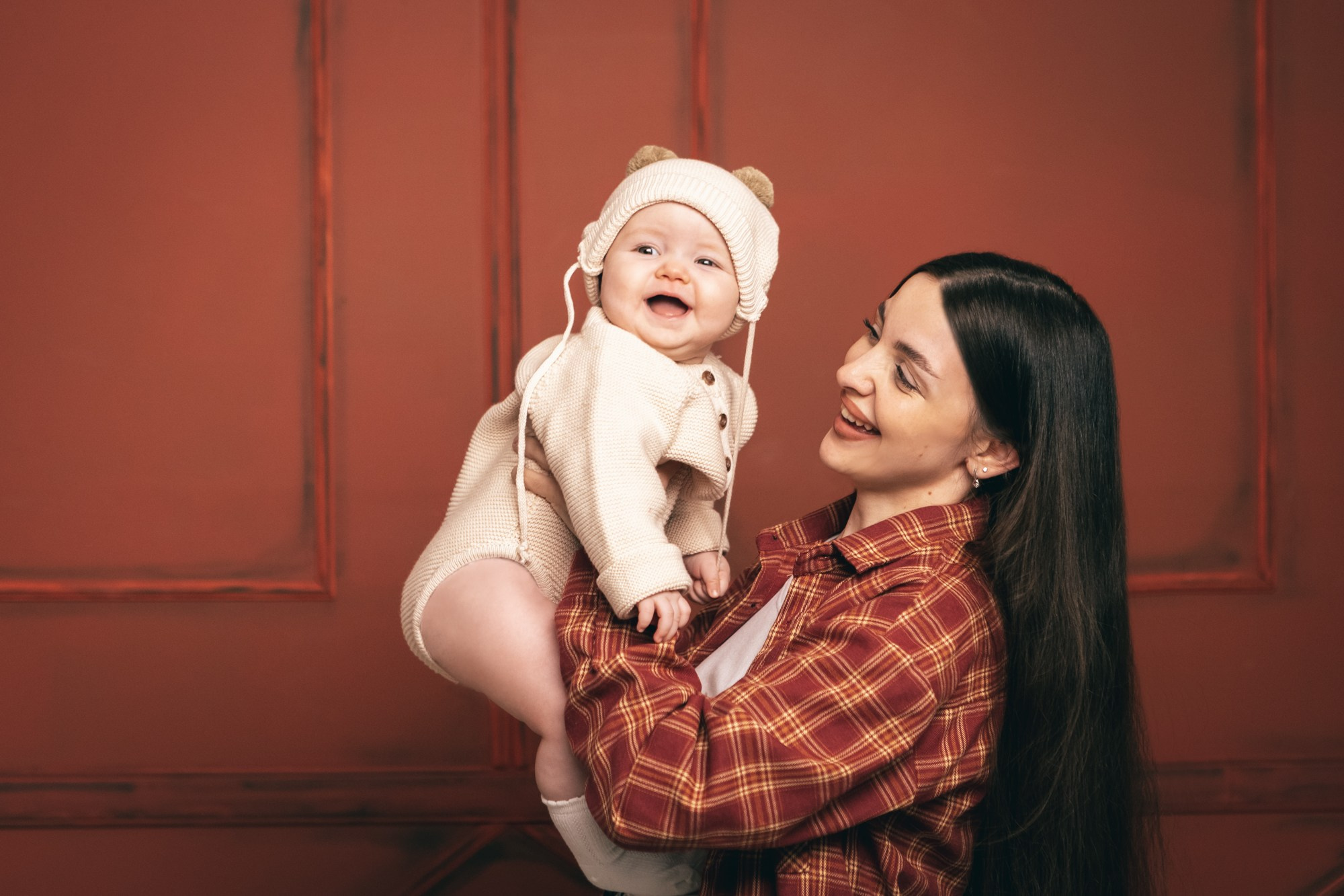  семейную фотосессию в фотостудии