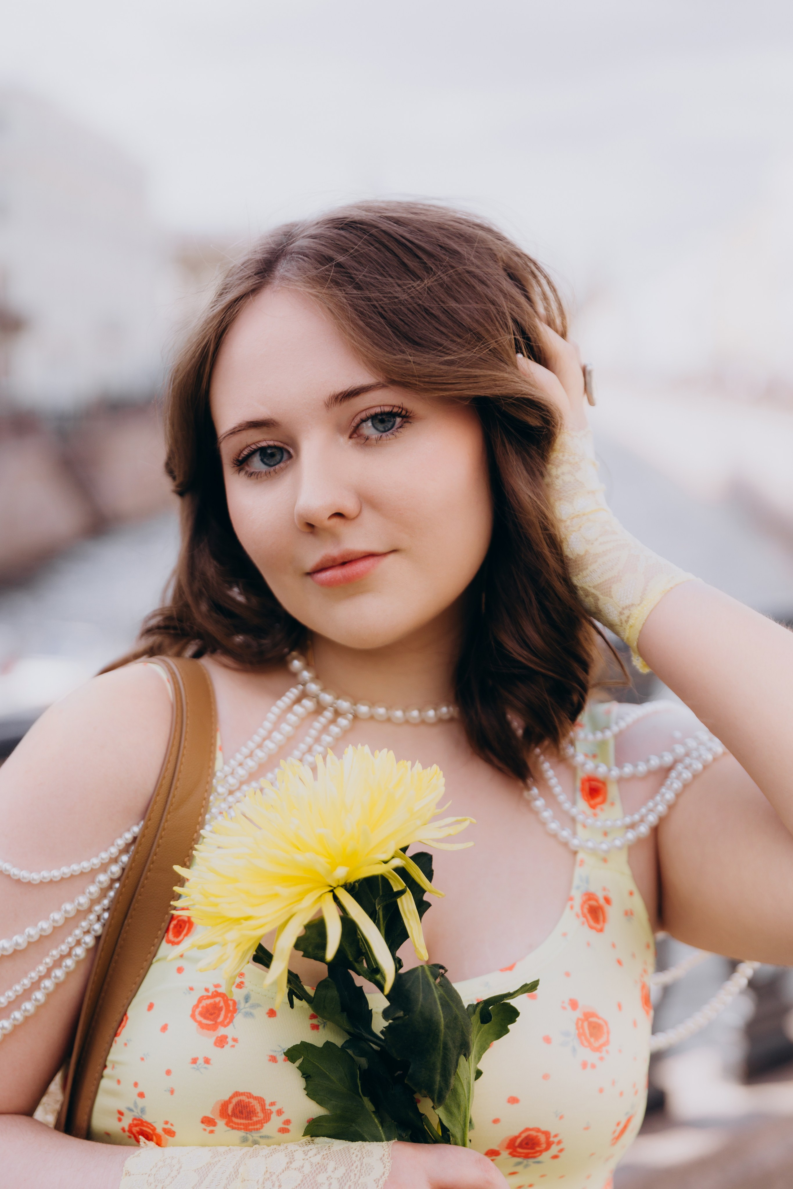 Полина | Фотосессия у Казанского собора. Фотограф в Санкт-Петербурге Разиля Идиятуллина