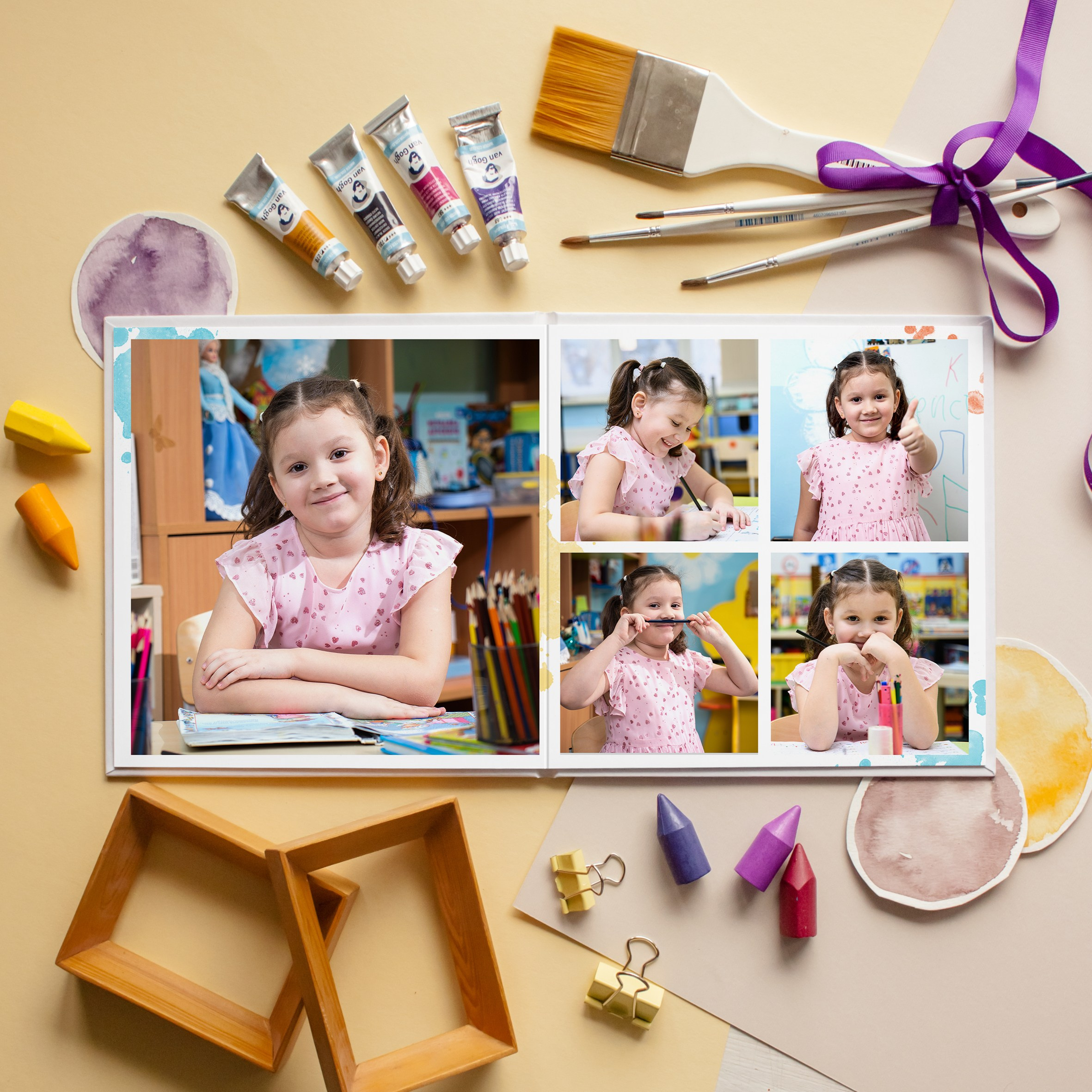 Выпускные альбомы для детского сада. Фотостудия «Стрекоза»