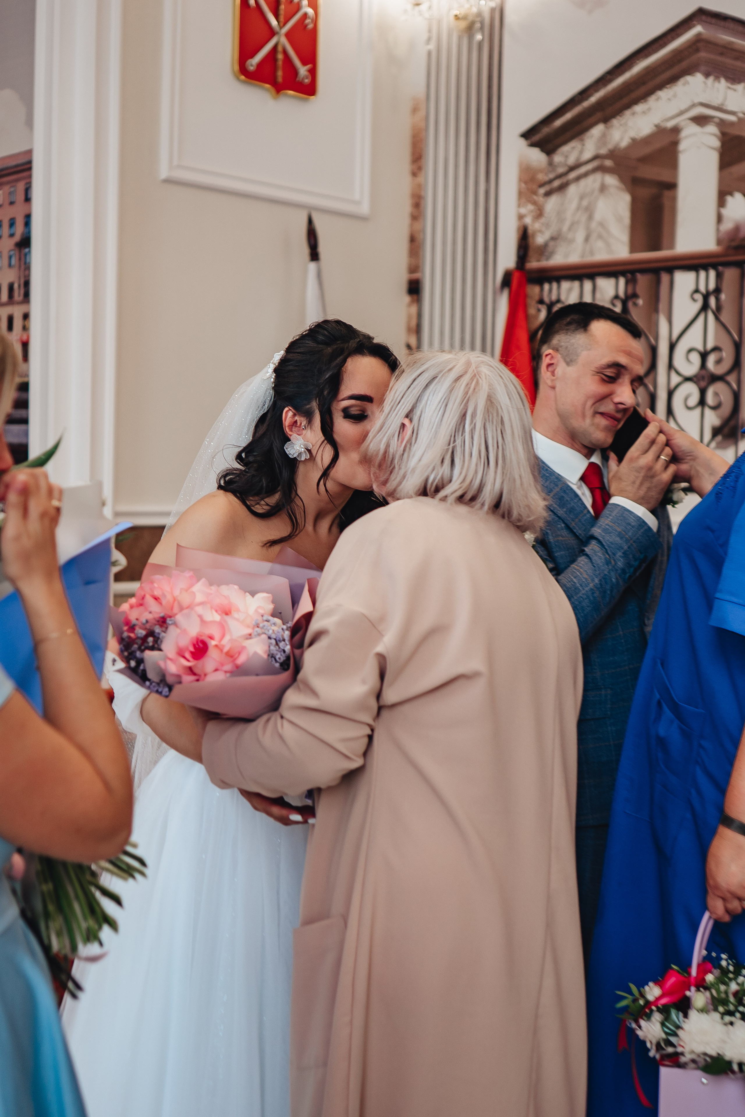 СВАДЕБНАЯ СЬЕМКА В ЗАГСЕ НА МОСКОВСКОМ ПРОСПЕКТЕ. Профессиональный фотограф, Санкт-Петербург — Виктория Богомолова