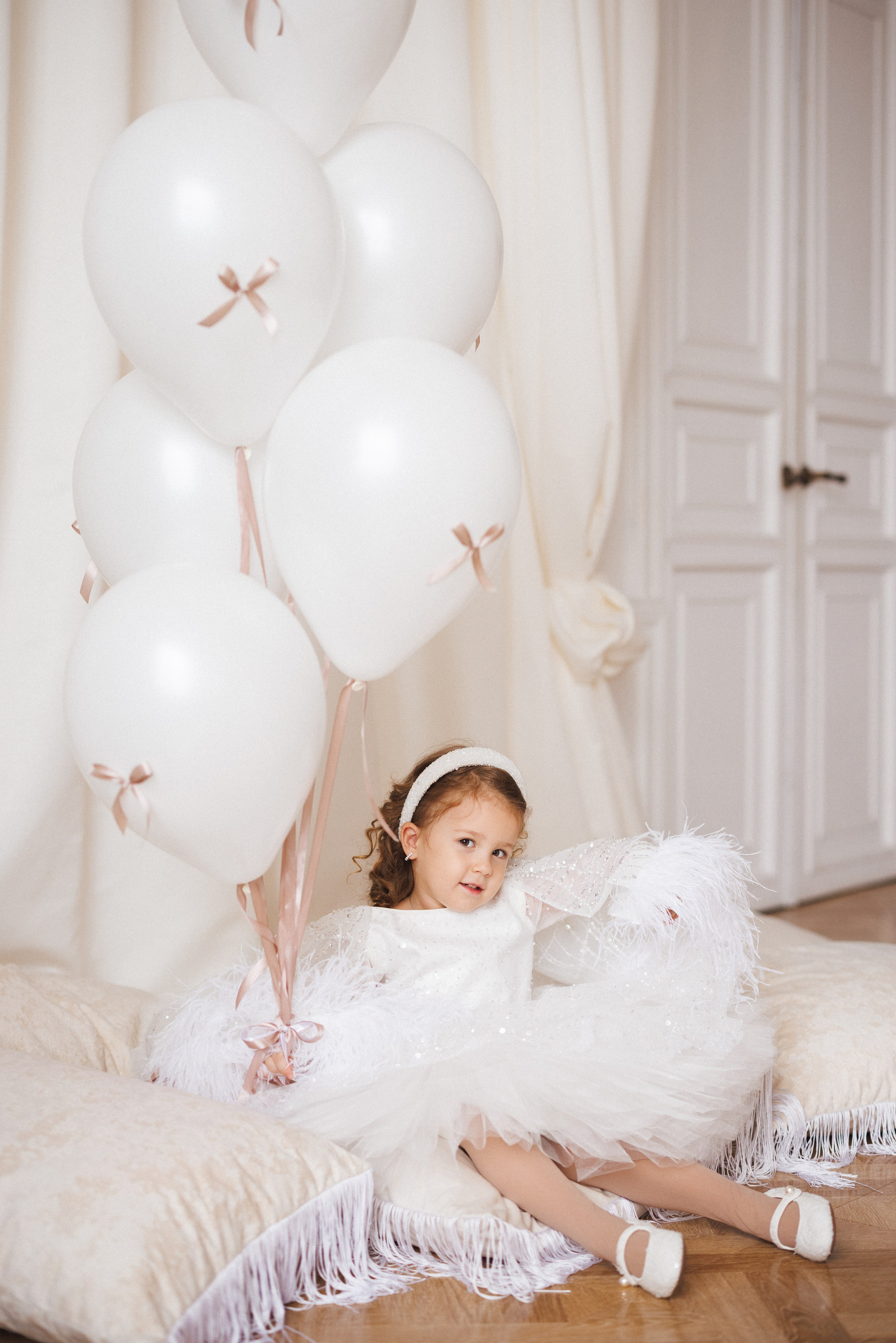 Фотосессия к дню рождения для девочки 4 года. Семейный и детский фотограф в Краснодаре Анна Трашкова