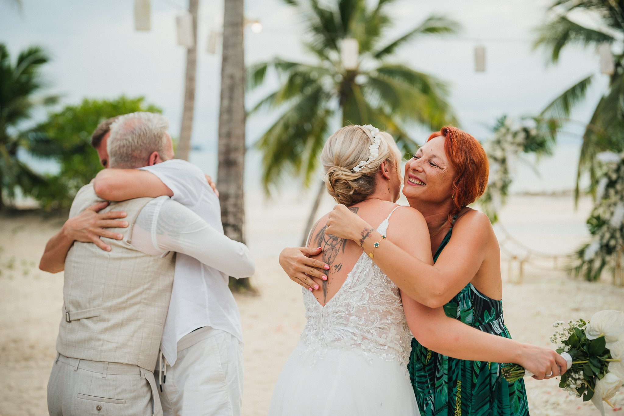 Tanja and Jean Pierre 17.04.2025. Mariage à Koh Samui, en Thaïlande. Whatsapp: +66 94 3 650 301