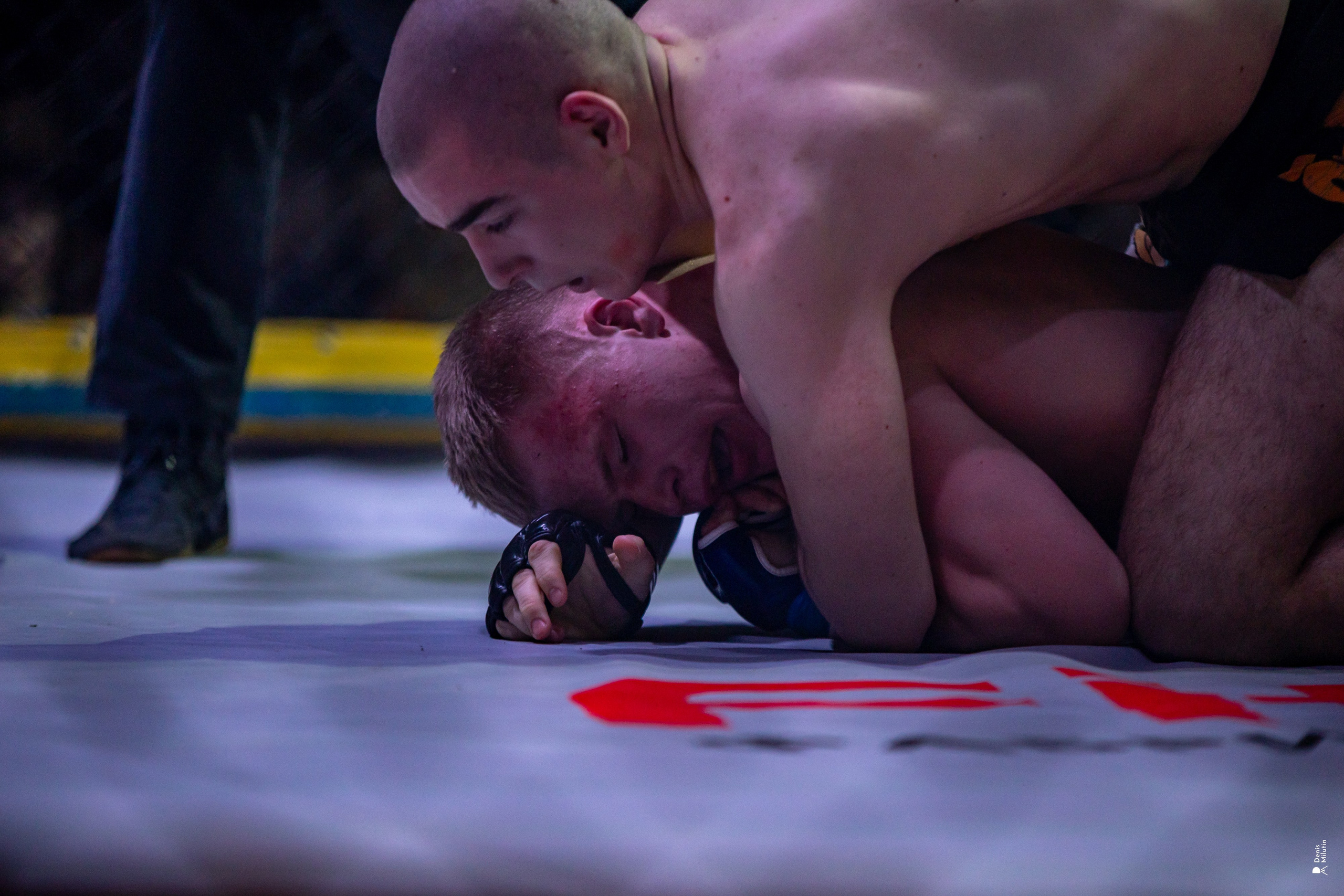 Бои в клетке «Северный Воин». Портретный фотограф Денис Милютин