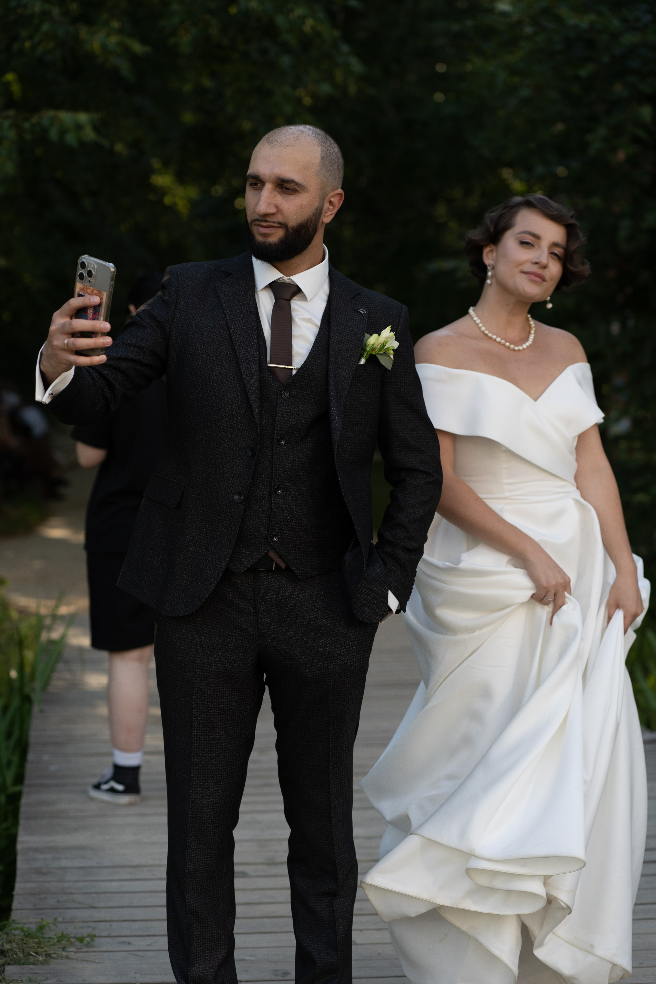 Свадебная фотосессия в Москве. Свадебный фотограф в Москве Анна Полушина