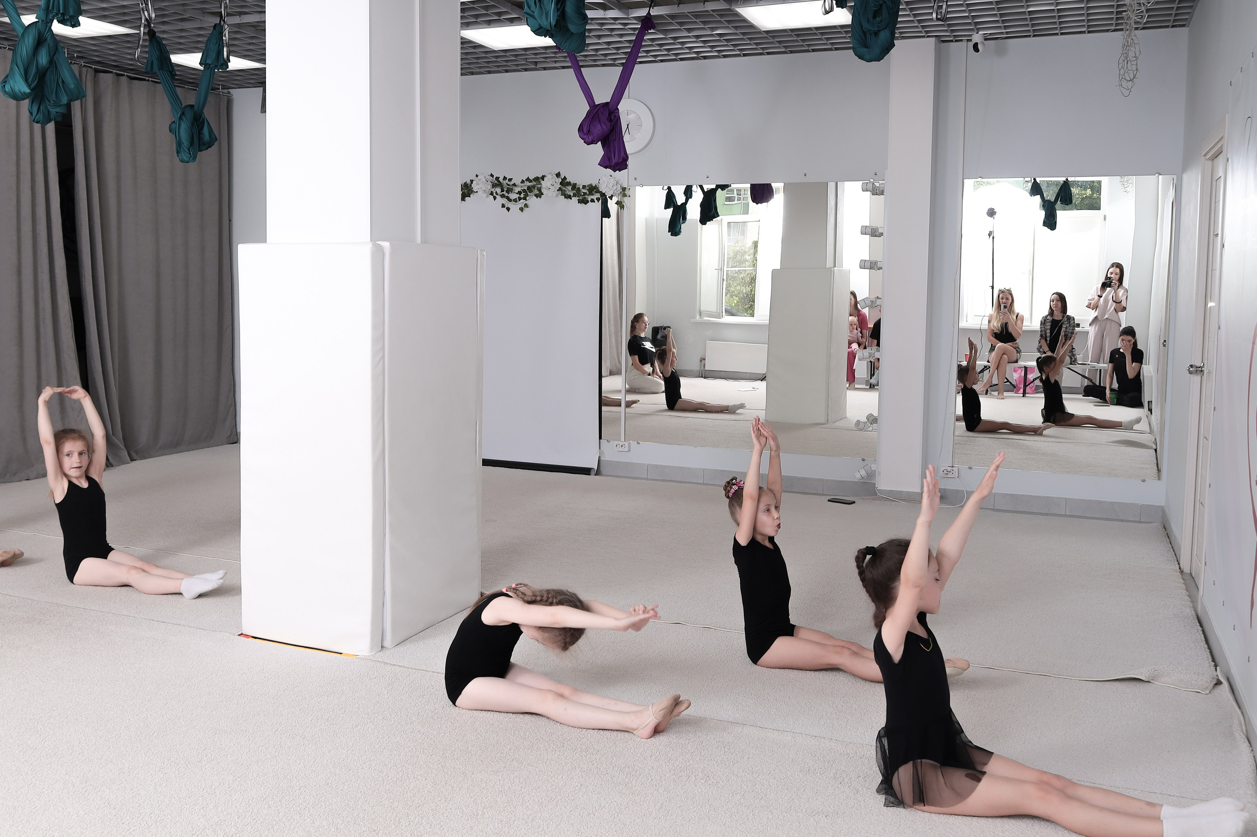 Открытый урок гимнастика. Фотограф Надршина Лилия