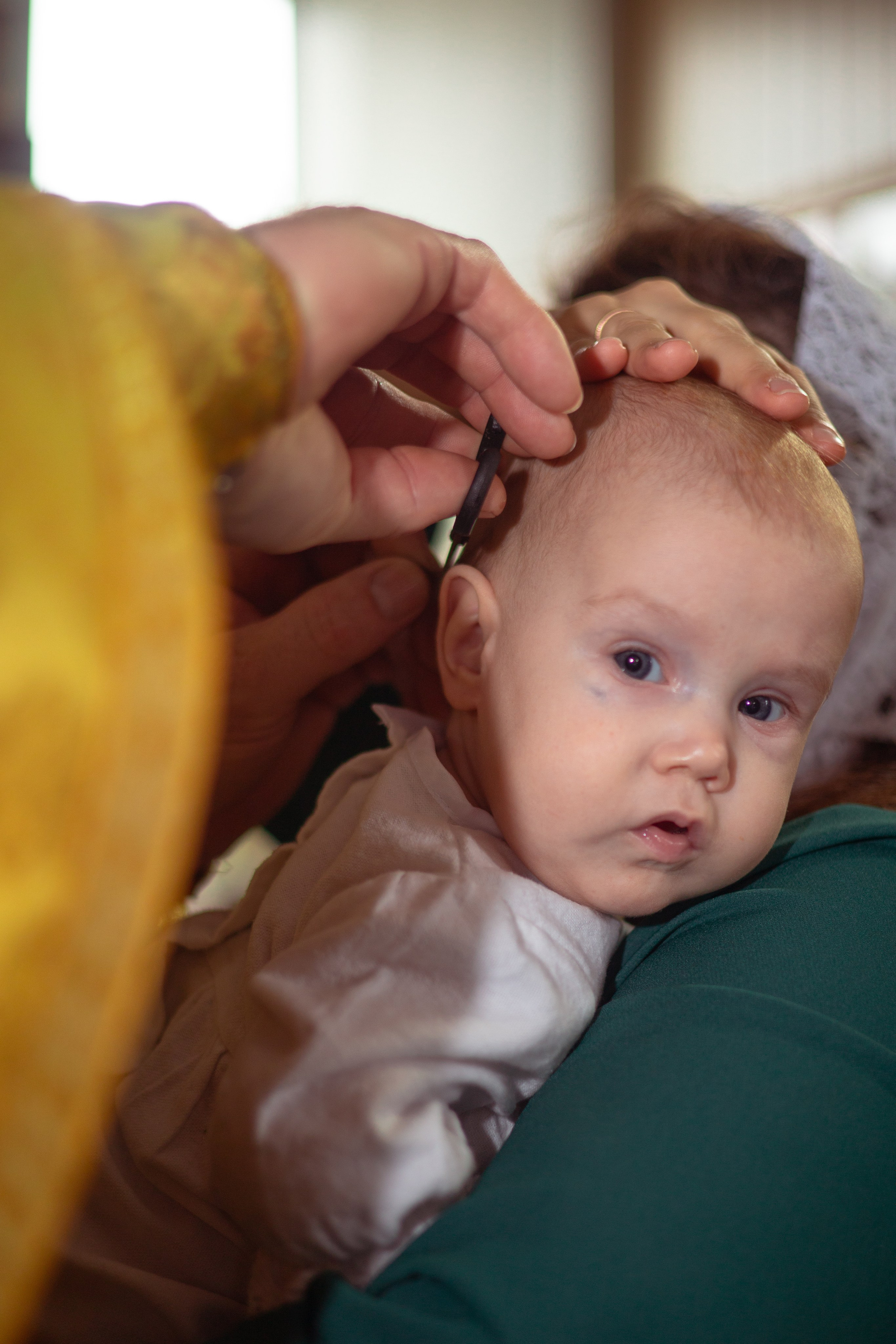 Таинство крещения Дарьи. Семейный и детский фотограф в Михайловке Татьяна Лестьева