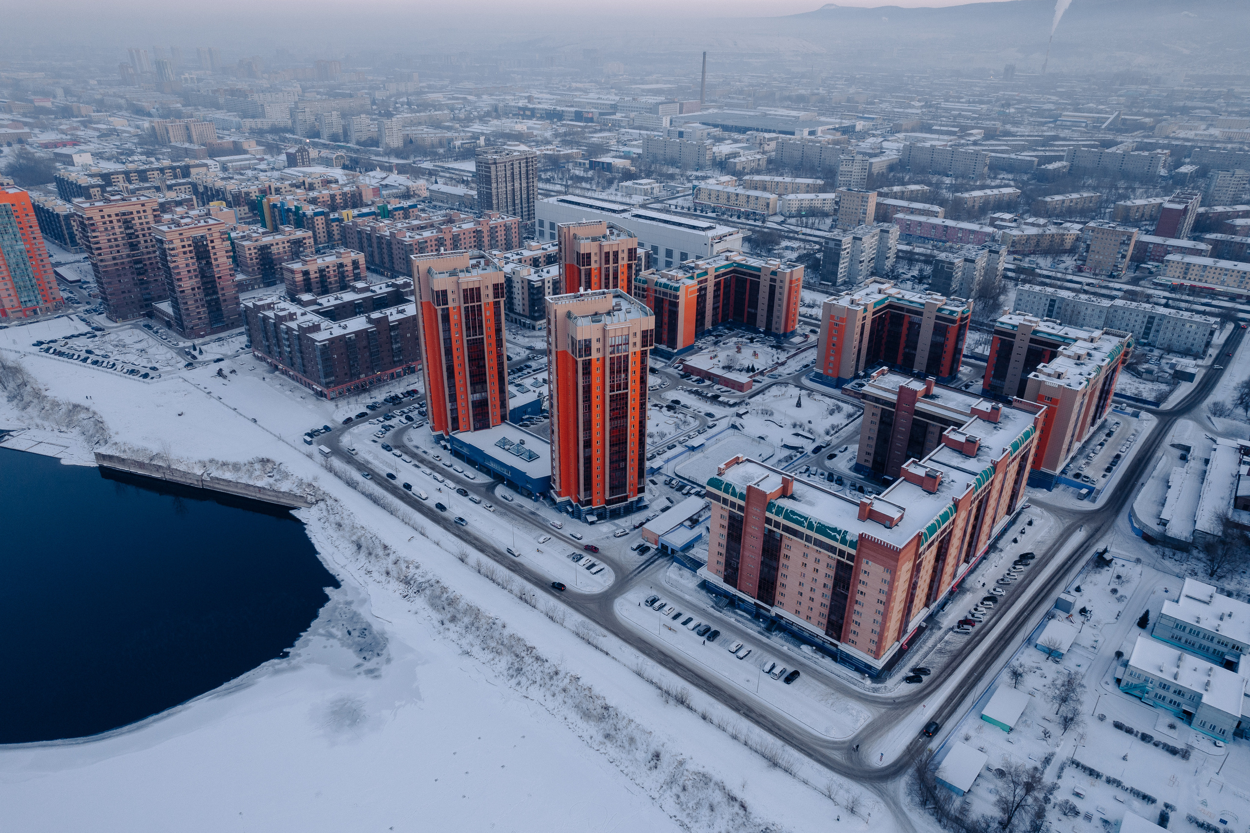Аэросъемка. Репортажный фотограф Красноярск Алекс Чампакхам
