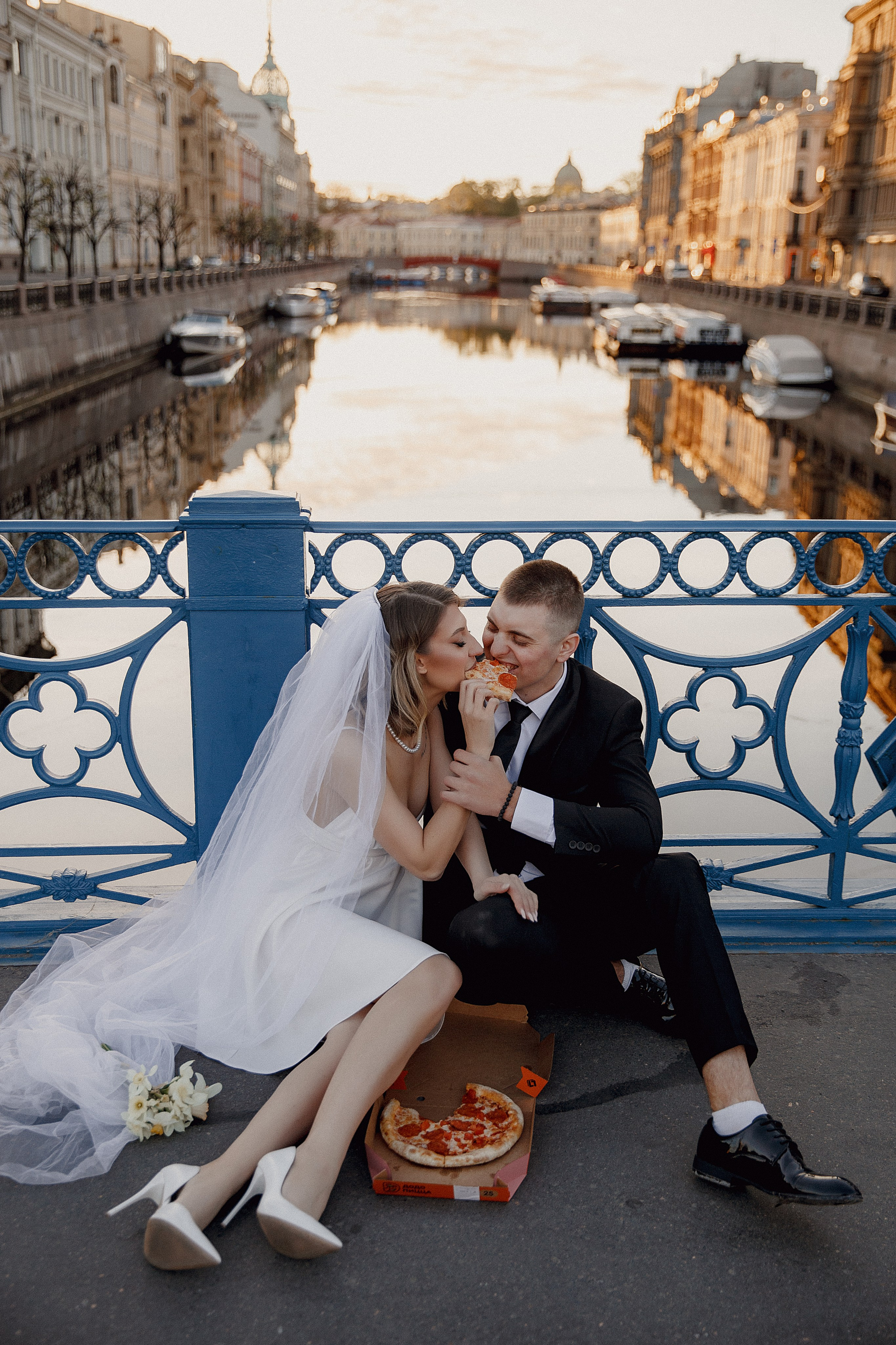 Свадебная в белые ночи. Свадебный фотограф Санкт-Петербург  Москва