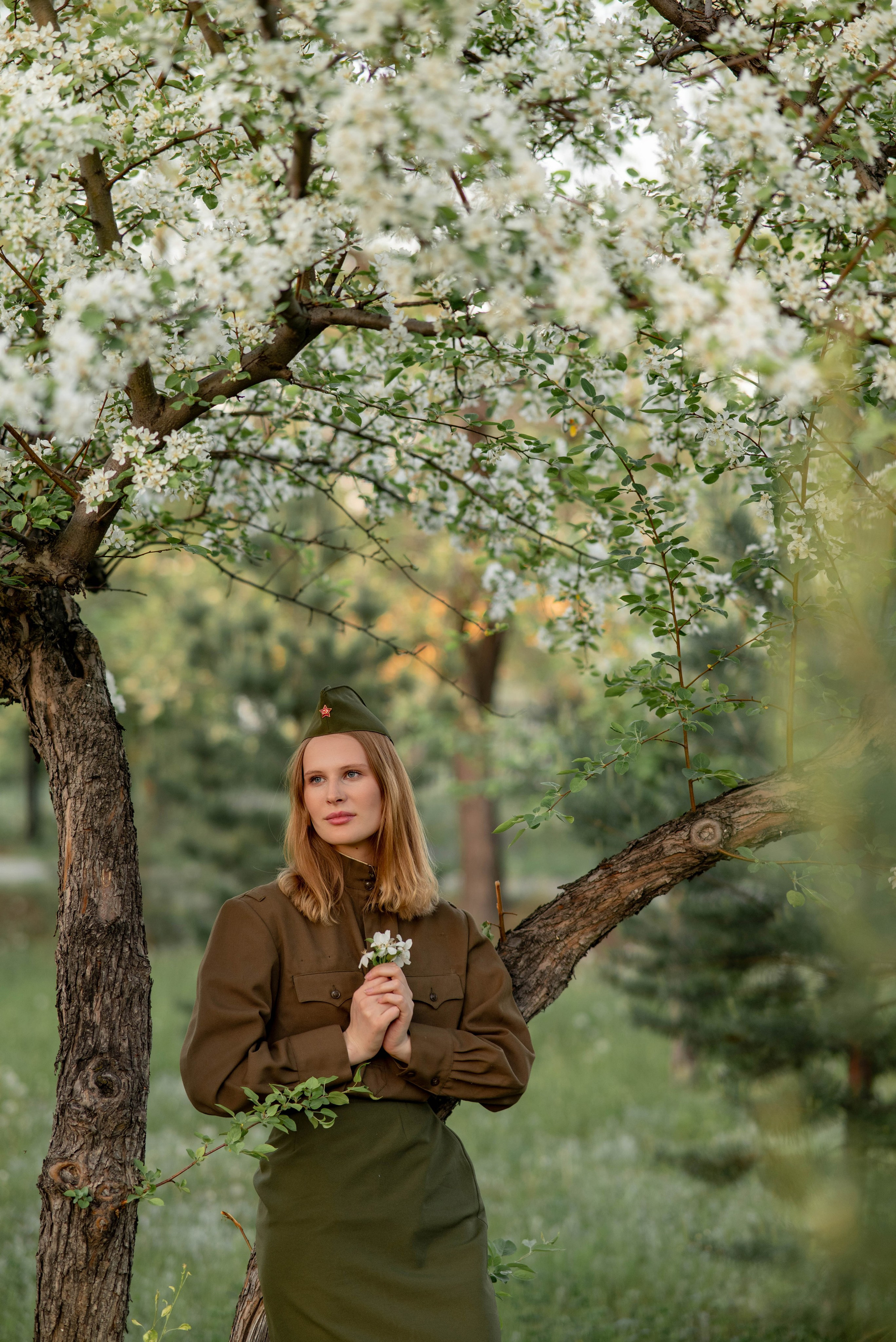 Фотосессия в военном образе  к 9 мая. Семейный и свадебный фотограф в Абакане Юлия Су