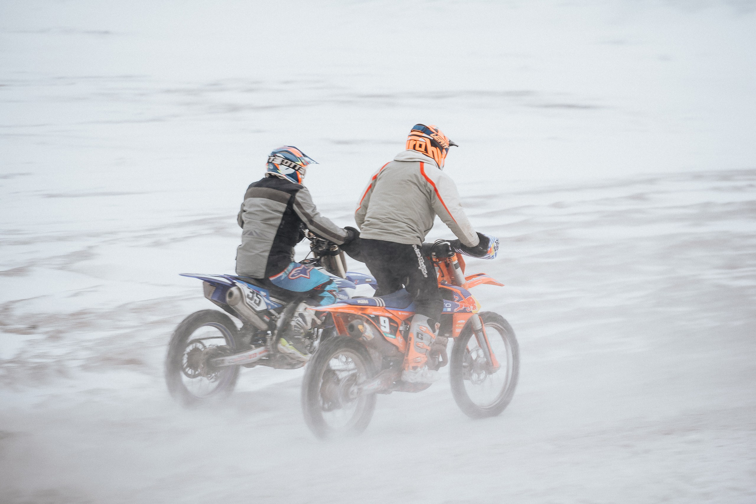 29.12.2024 — Праздничная тренировка на мотоциклетной трассе Люскус. Репортажный фотограф в Кемерово