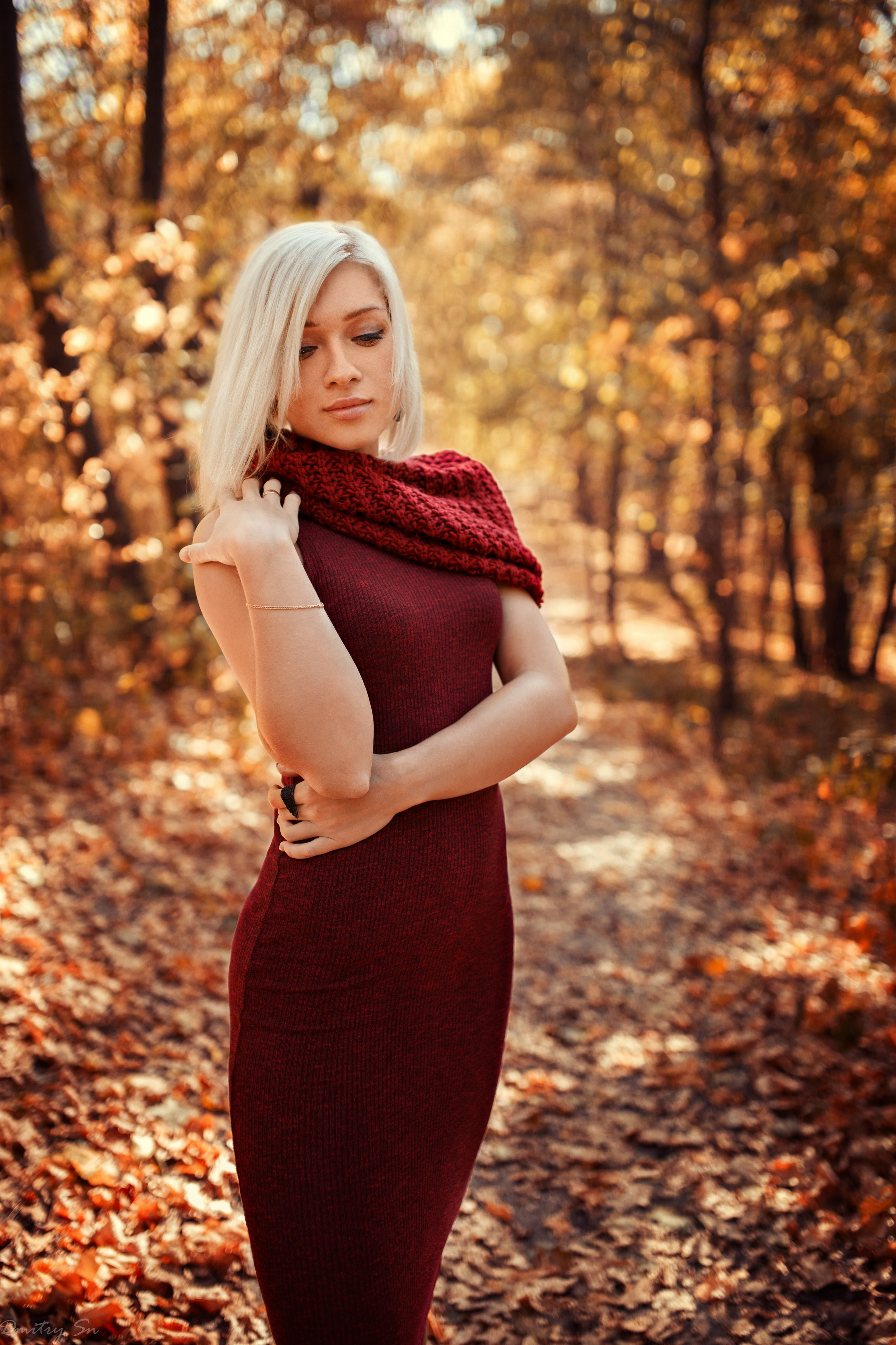 Осенняя съемка с Марией в парке для «себя»