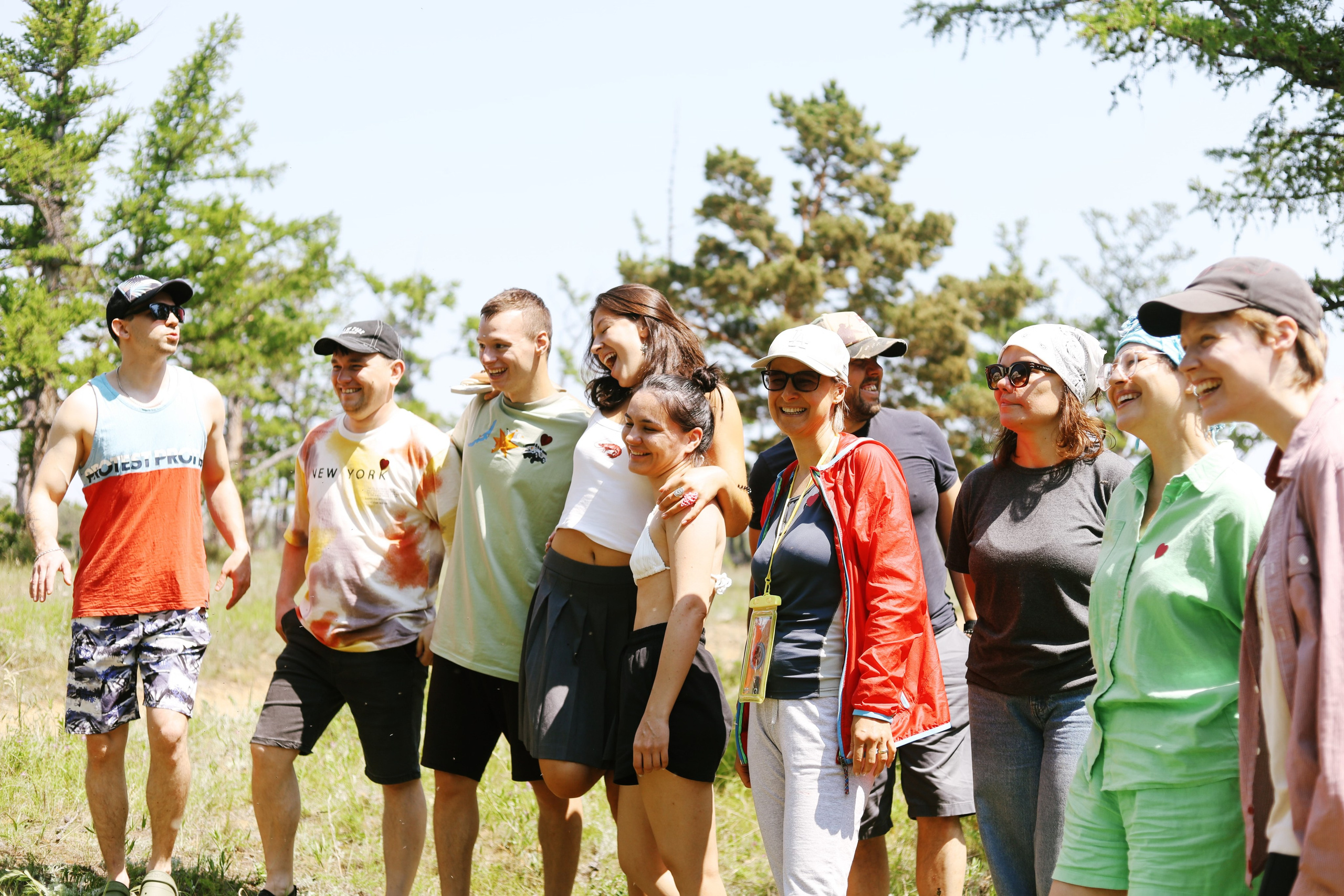 Лето 2024 / палатки. 1642 — первый лагерь для взрослых на Байкале