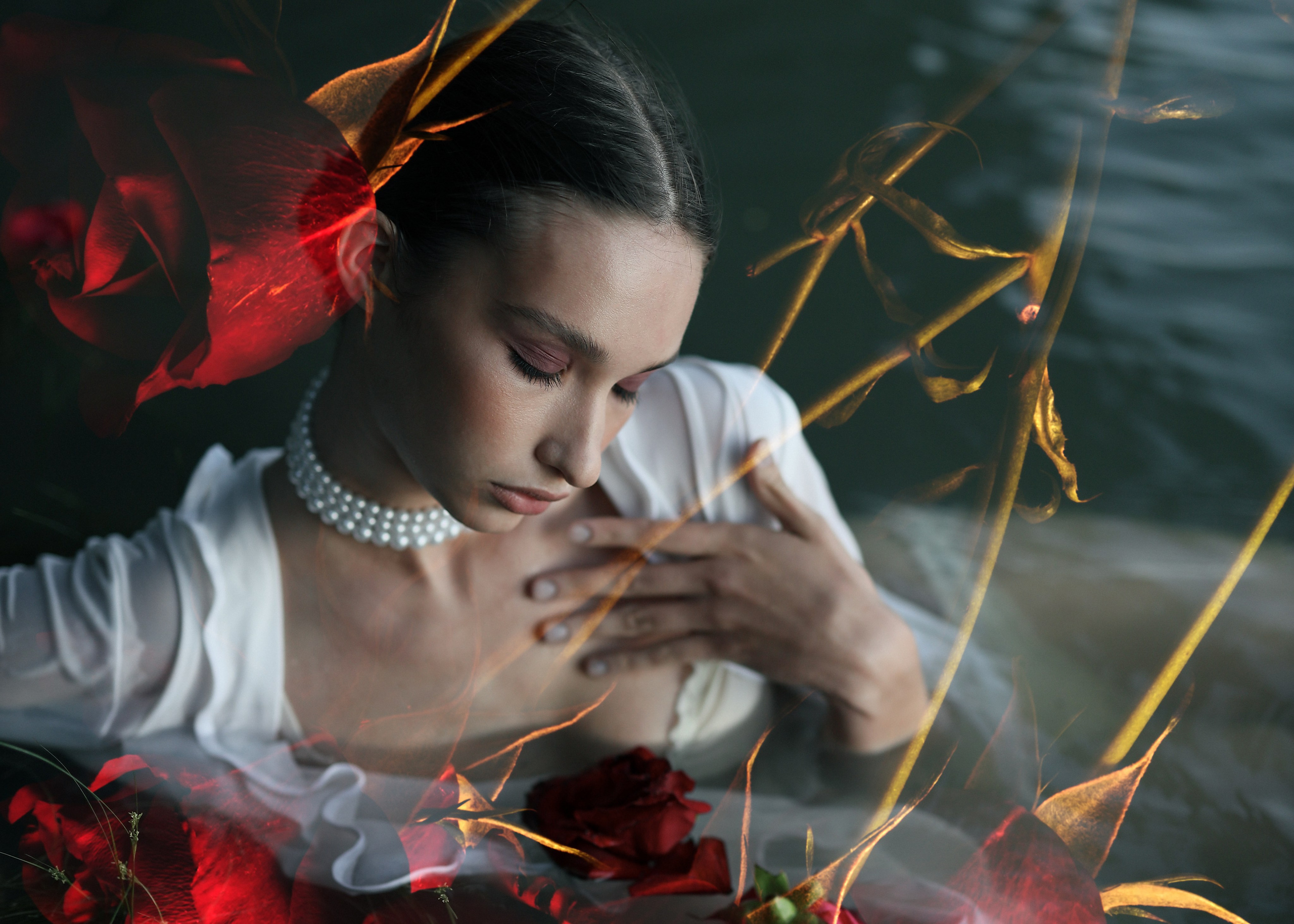 Фотосессия в воде для Натали. Свадебный и семейный фотограф в Абхазии Жанна Соснина