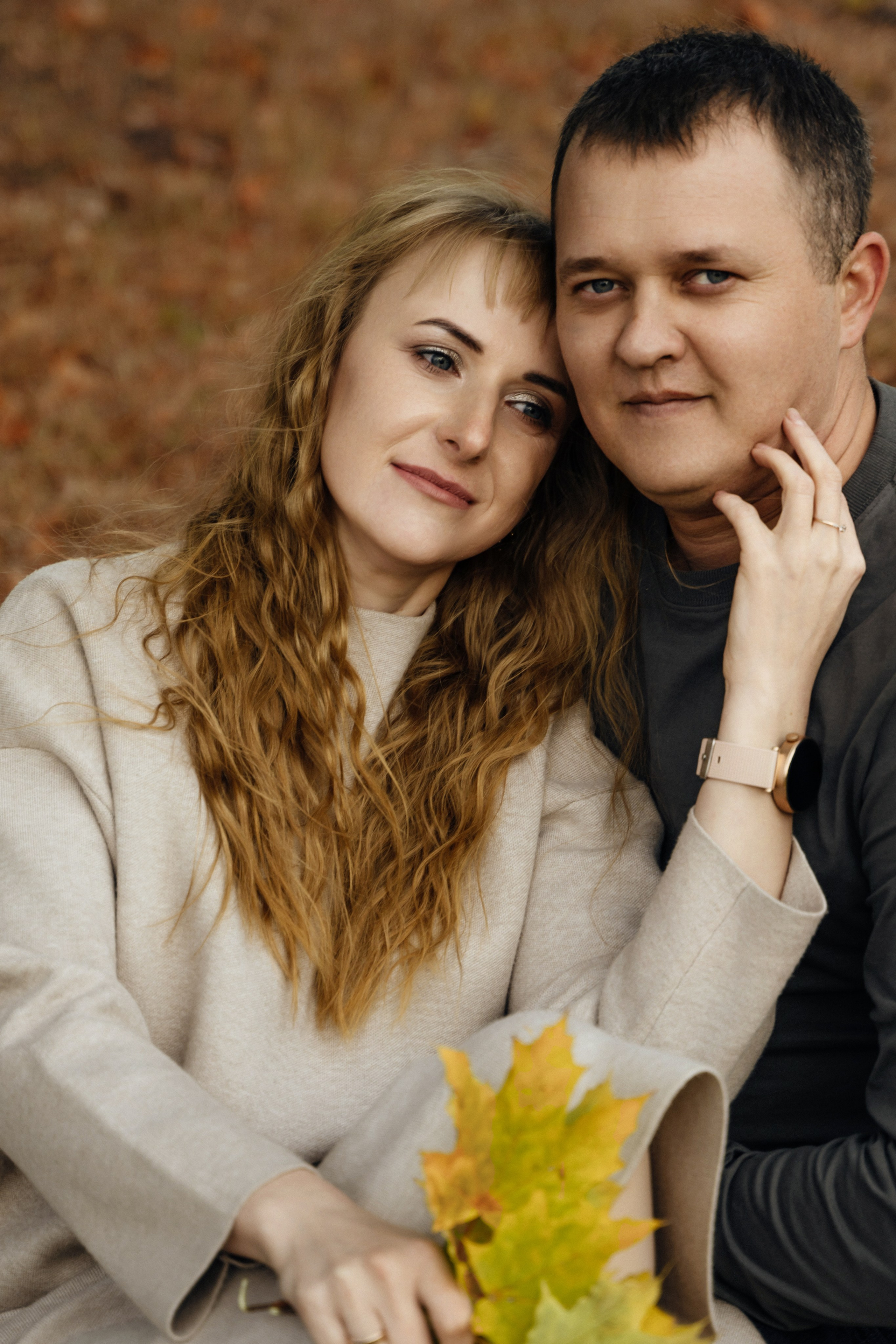 Осенняя фотосессия в стиле Love Story. Семейный фотограф в Белгороде Амелина Алина