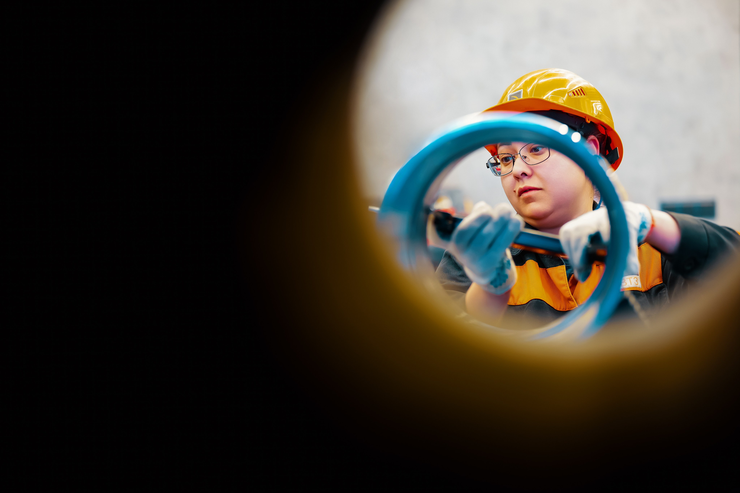 Волжский трубный завод. Фотограф Никита Барановский