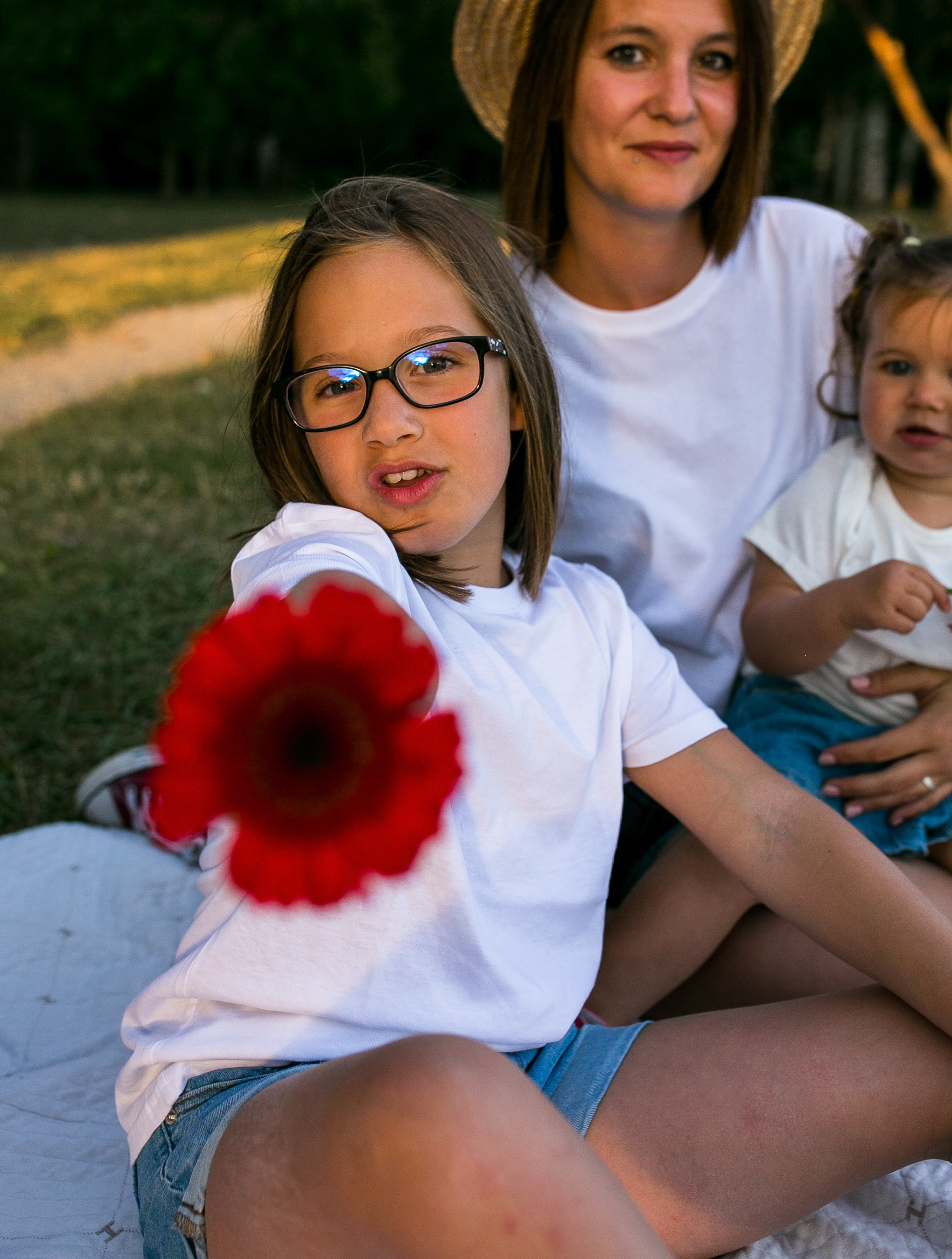 Стив, Шарли, Каро, Тэа, Нора