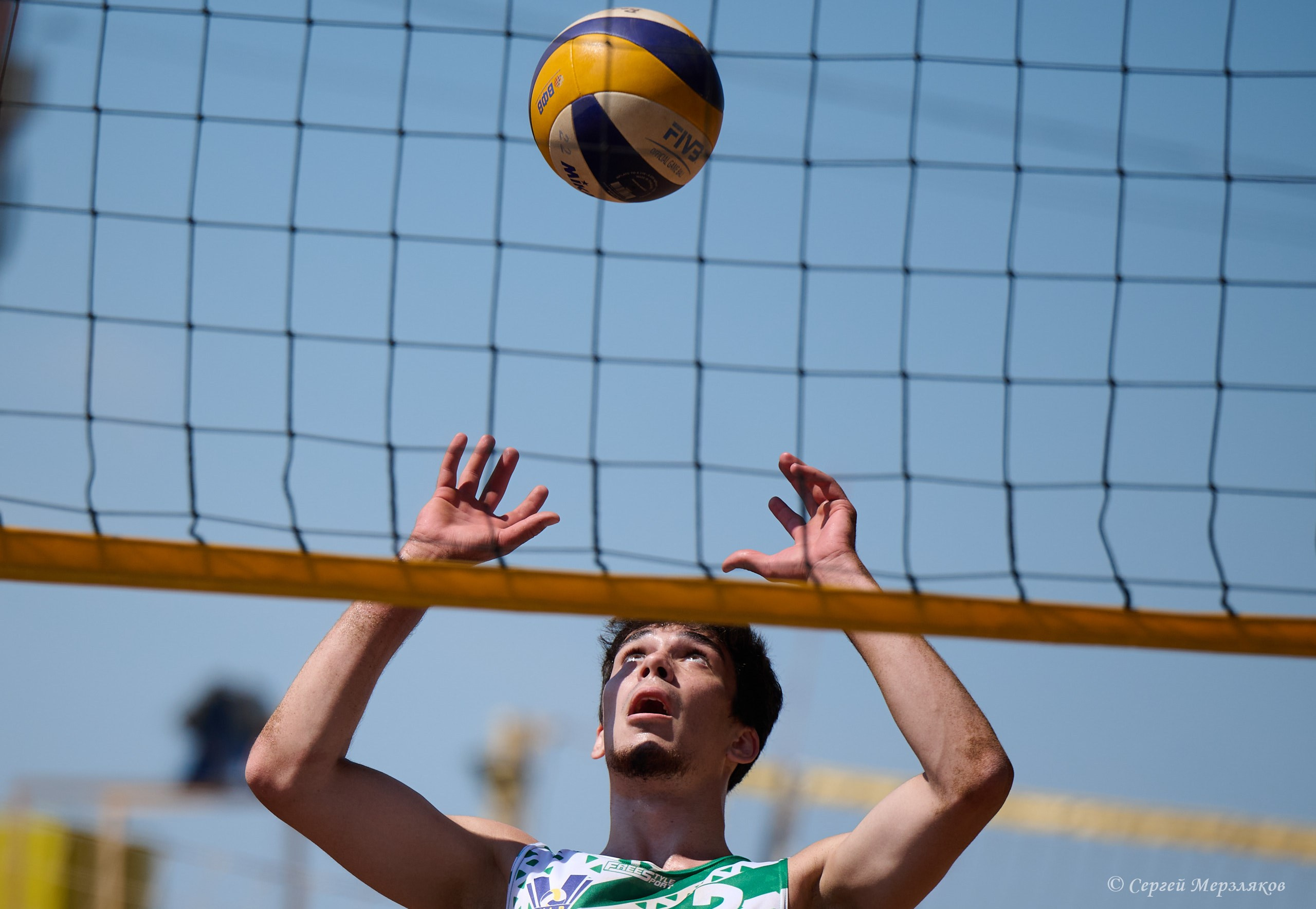 Пляжный волейбол. 1 этап Волейбольной Лиги Поволжья. Ижевск 09.06.2024. Спортивный репортажный фотограф в Ижевске Сергей Мерзляков
