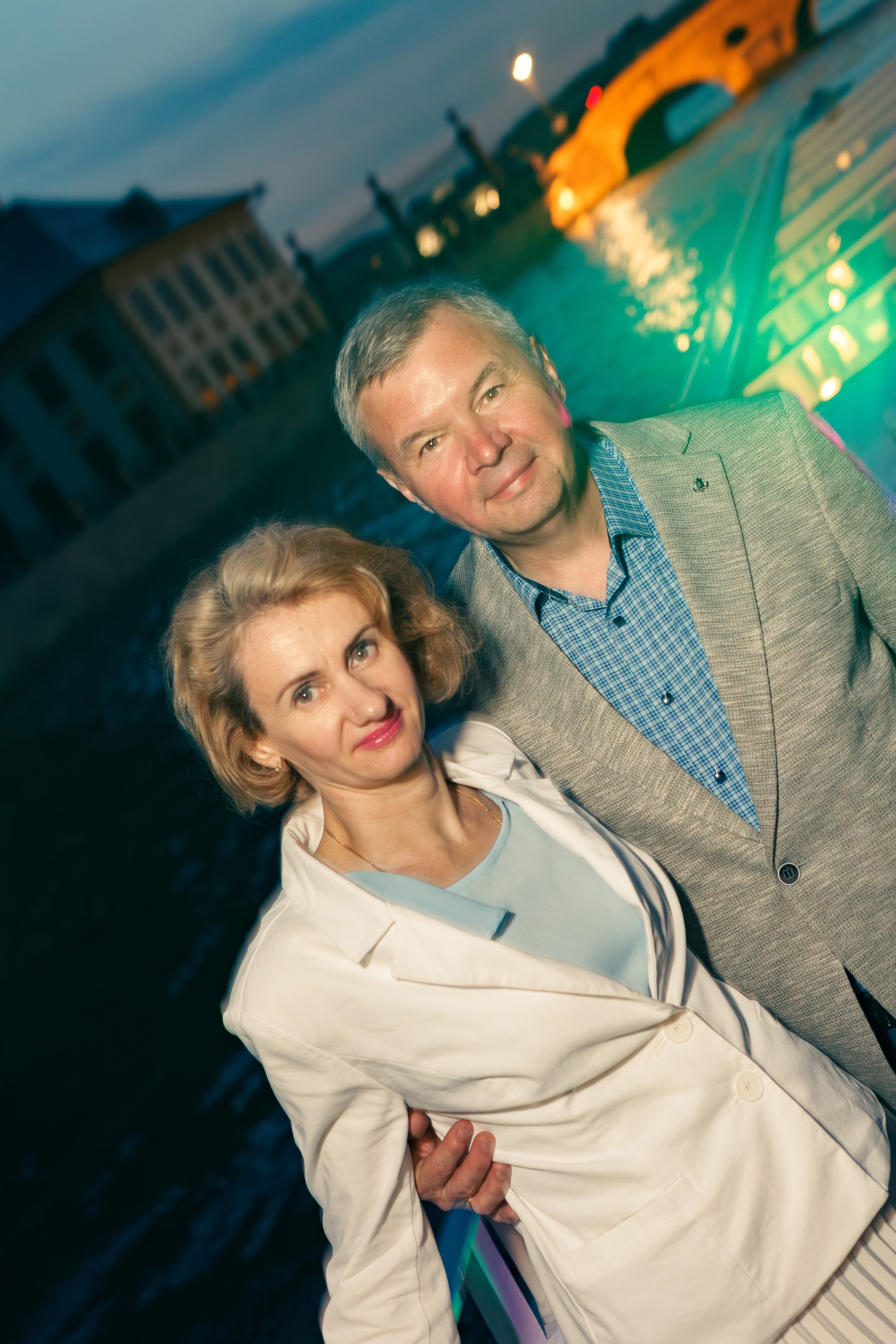 Мосты в лучах ночи. Фотограф в Санкт — Петербурге Валерий Гаухман