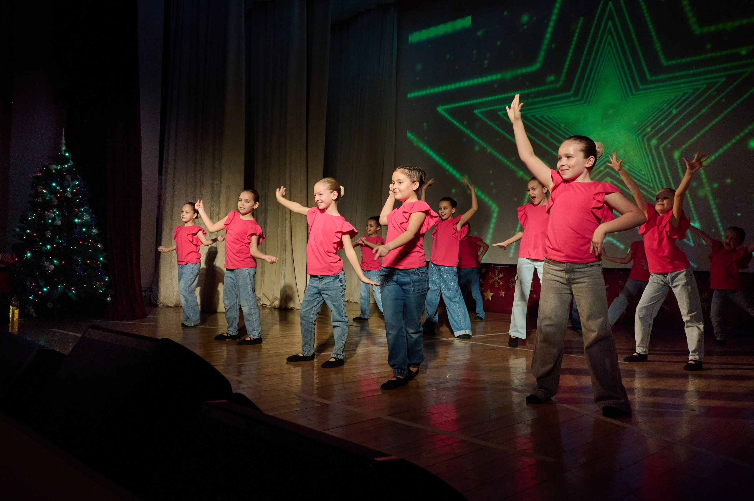 Новогодний концерт. Жизнь курорта Кабардинка в фотографиях