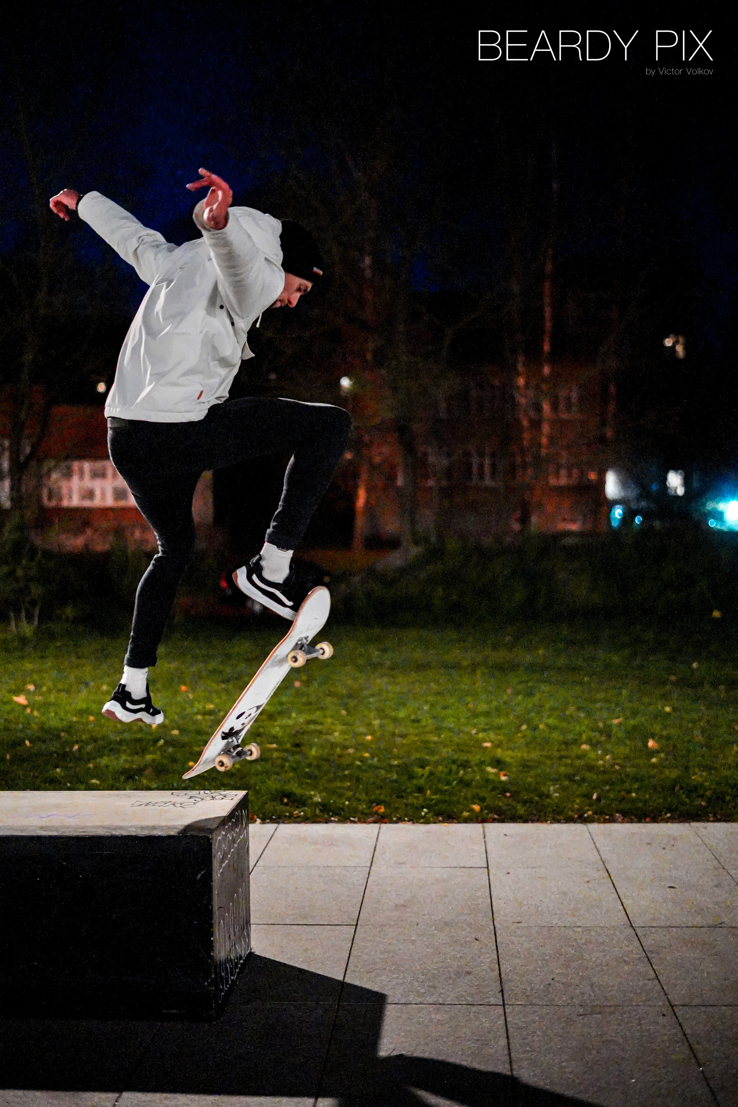 Однажды В Скейт Парке. Beardy Pix