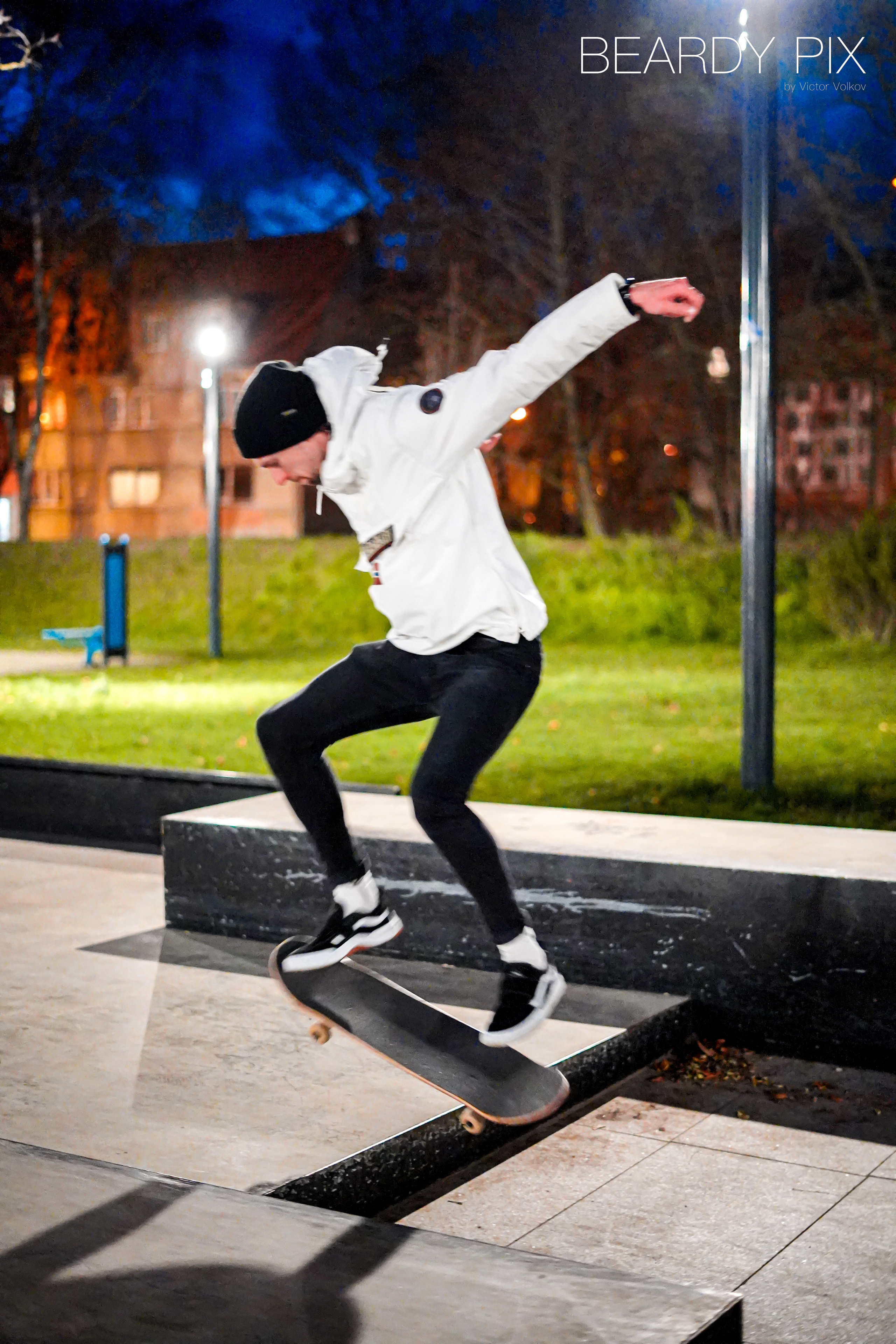 Однажды В Скейт Парке. Beardy Pix