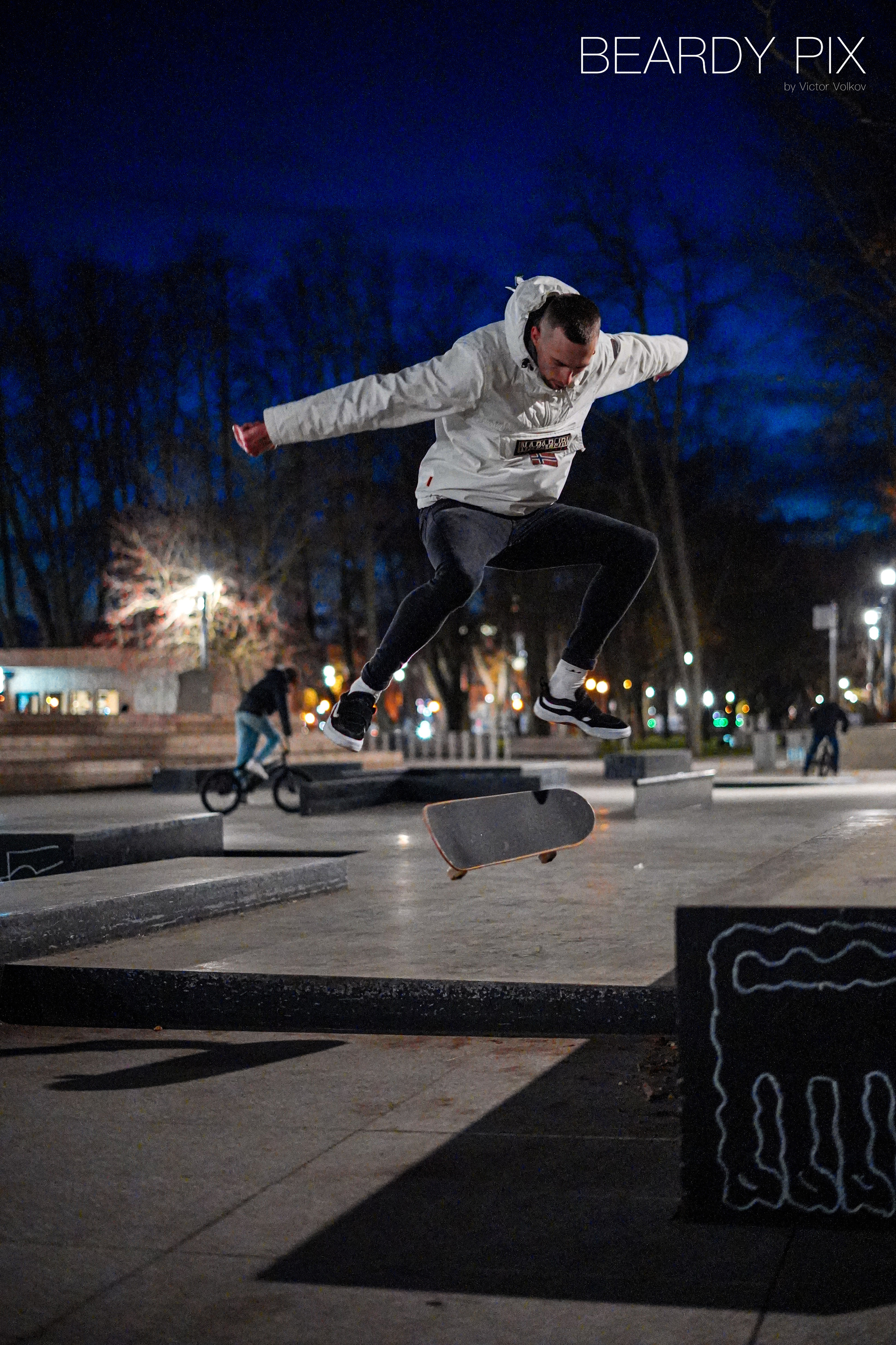Однажды В Скейт Парке. Beardy Pix