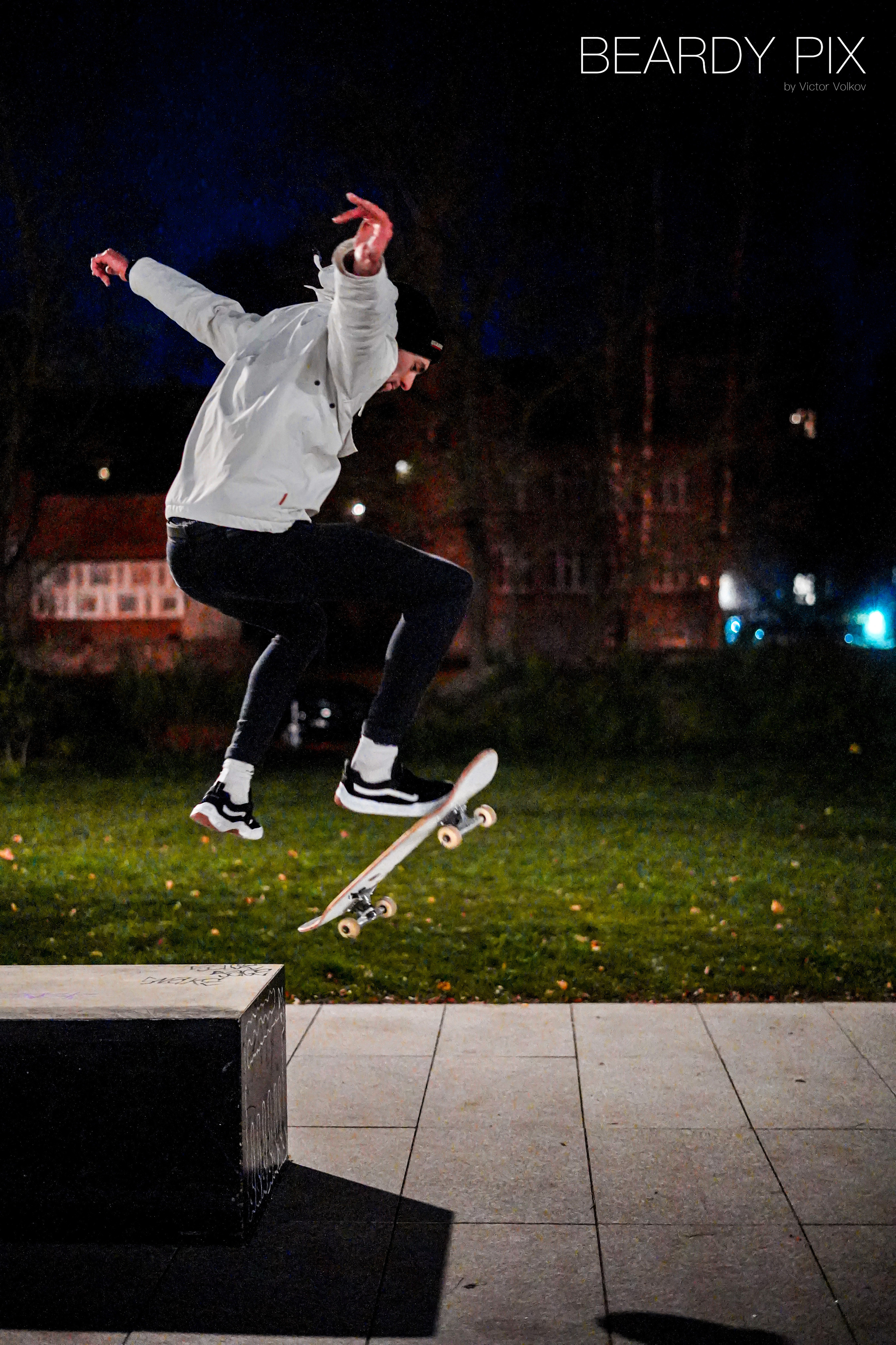 Однажды В Скейт Парке. Beardy Pix